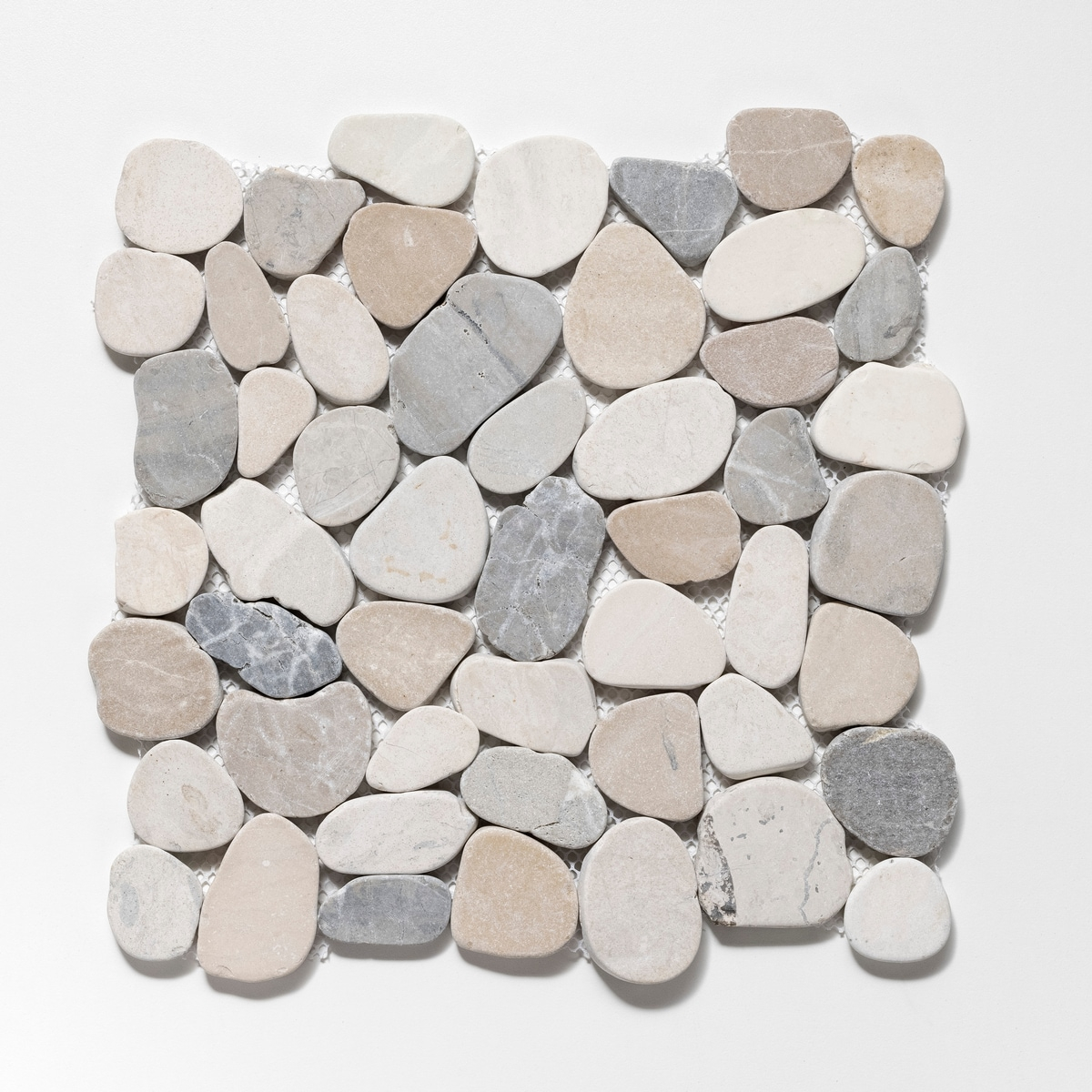 Sliced Pebble Mosaic Wall & Floor Tile