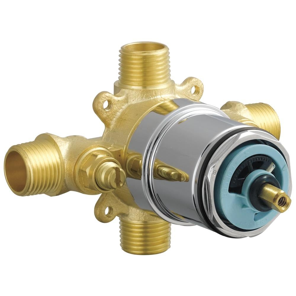 Classic Brass and Chrome Pressure Balance Valve Body