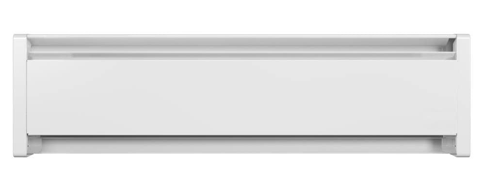 Cadet SoftHeat 59" Electric Hydronic Baseboard Heater (Model: EBHN1000W, Part: 13459), 3415/2560 BTU, 240/208 Volt, 1000/750 Watt, White