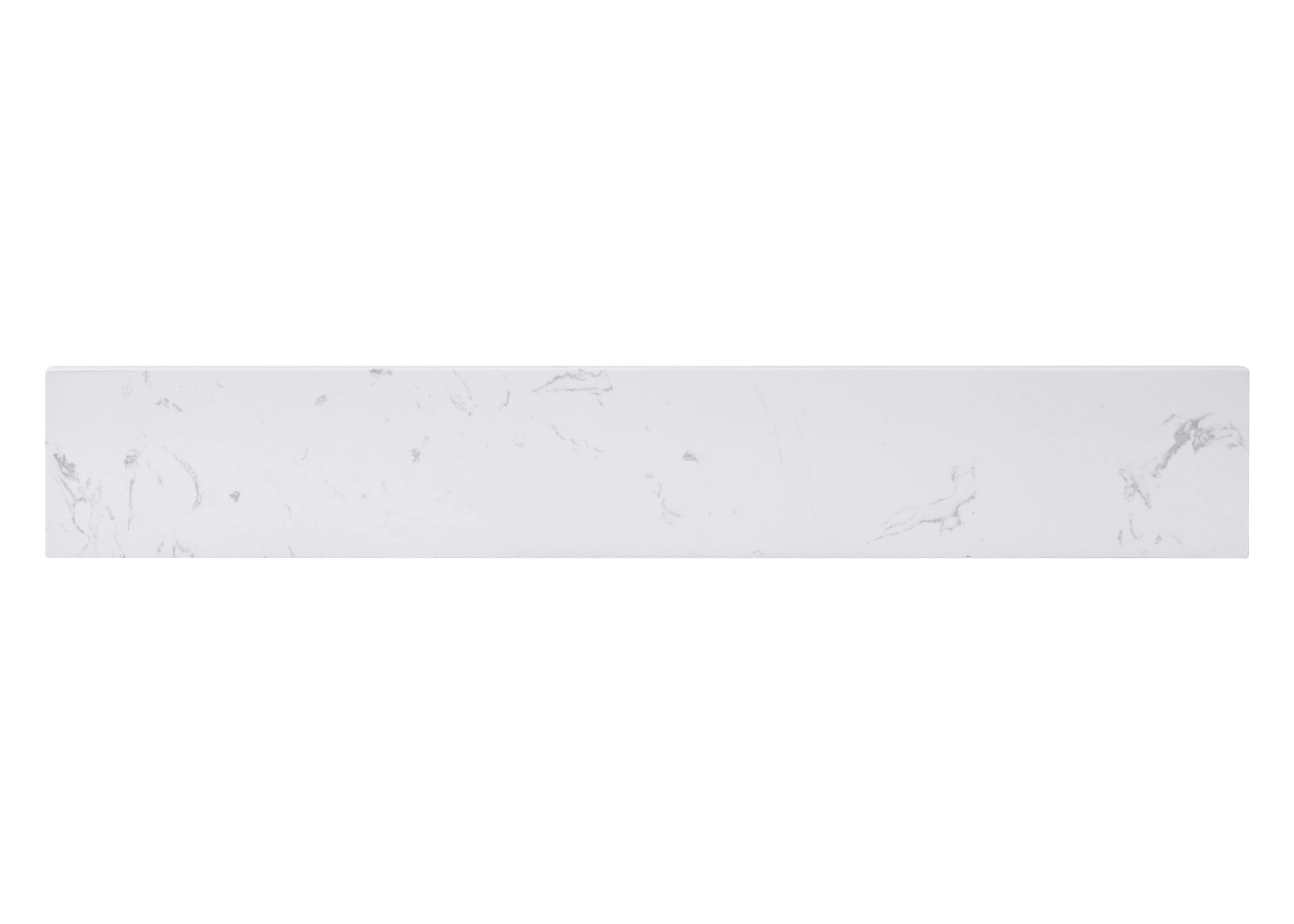 Avanity Eut22-Ss 22" L X 3-7/8" H Engineered Stone Sidesplash - Cala White
