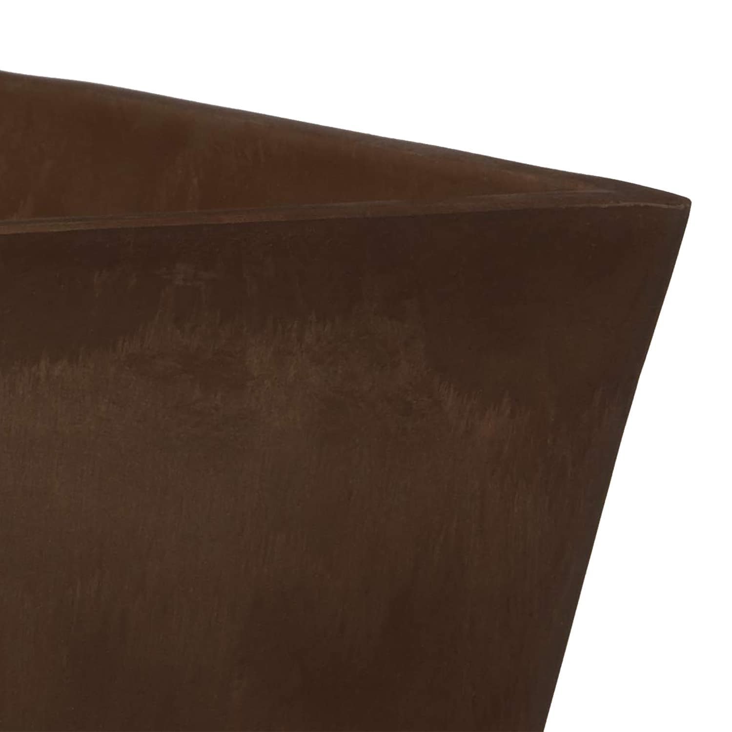 Modern Square Eco-Friendly Planter - 12" Rust & Weather Resistant