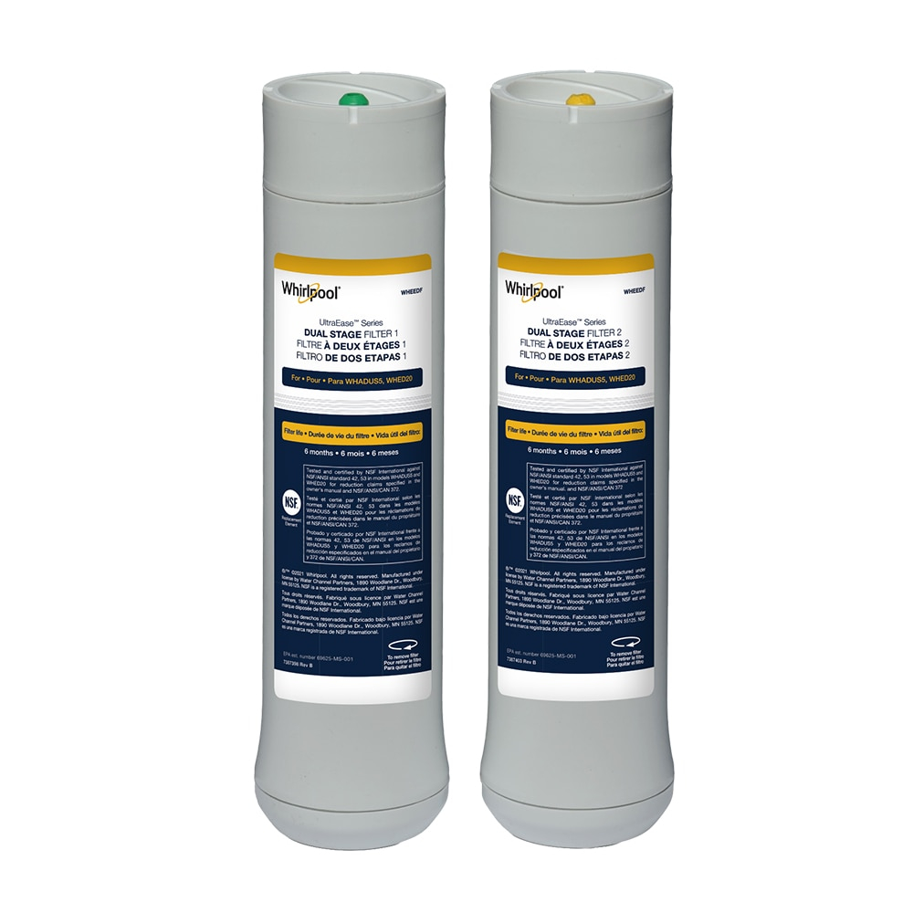 Whirlpool WHEEDF UltraEase Water Replacement Filter Pack