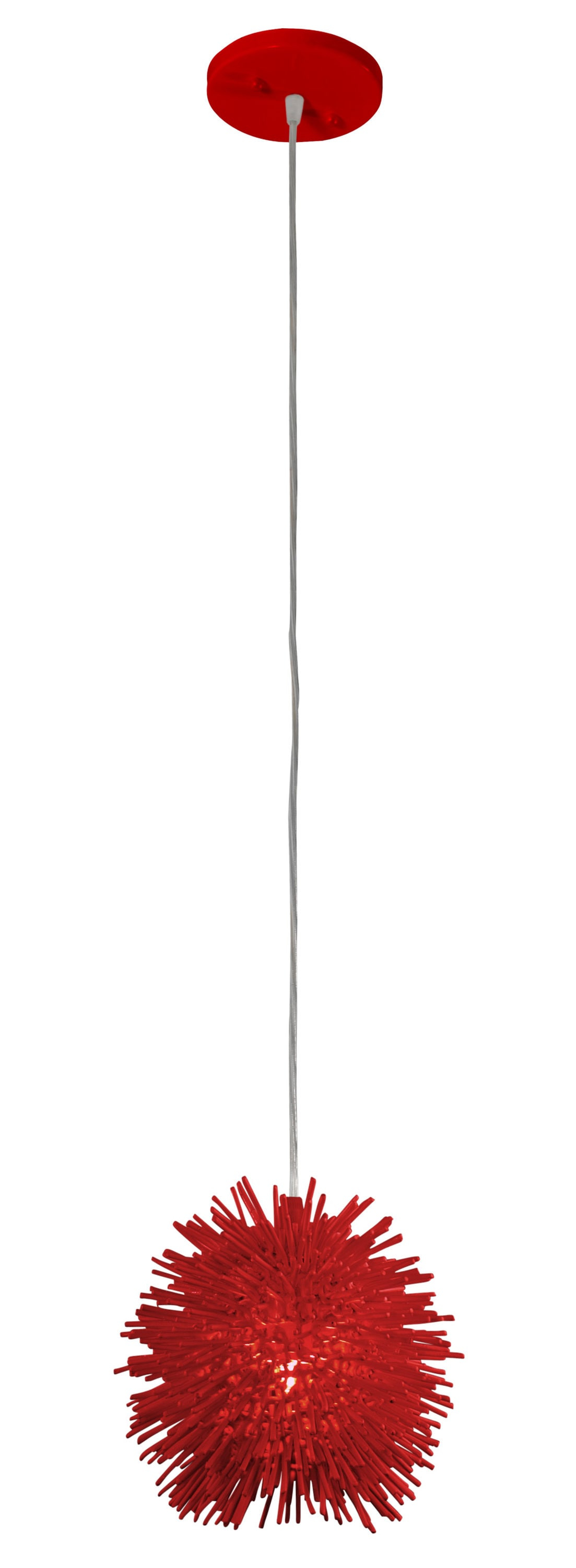 Varaluz Lighting - Urchin - One Light Uber Mini Pendant-Super Red Finish