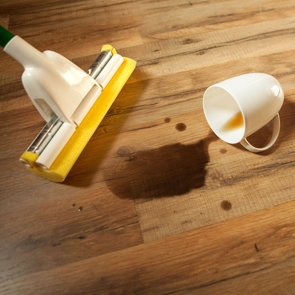 Libman Sponge Roller Mop Green Steel Handle