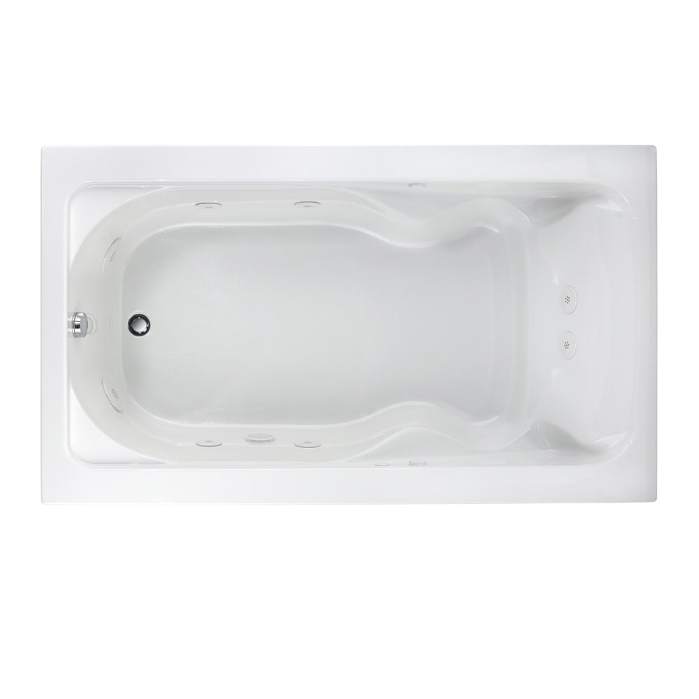 Cadet 72'' x 42'' Freestanding Whirlpool Bathtub