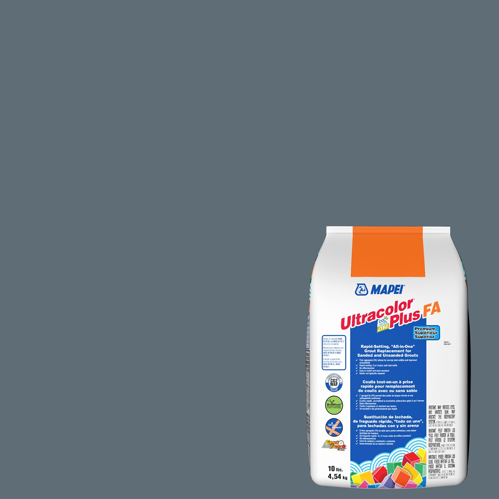 MAPEI Ultracolor Plus FA Deep Ocean #5231 All-in-one Grout (10-lb)