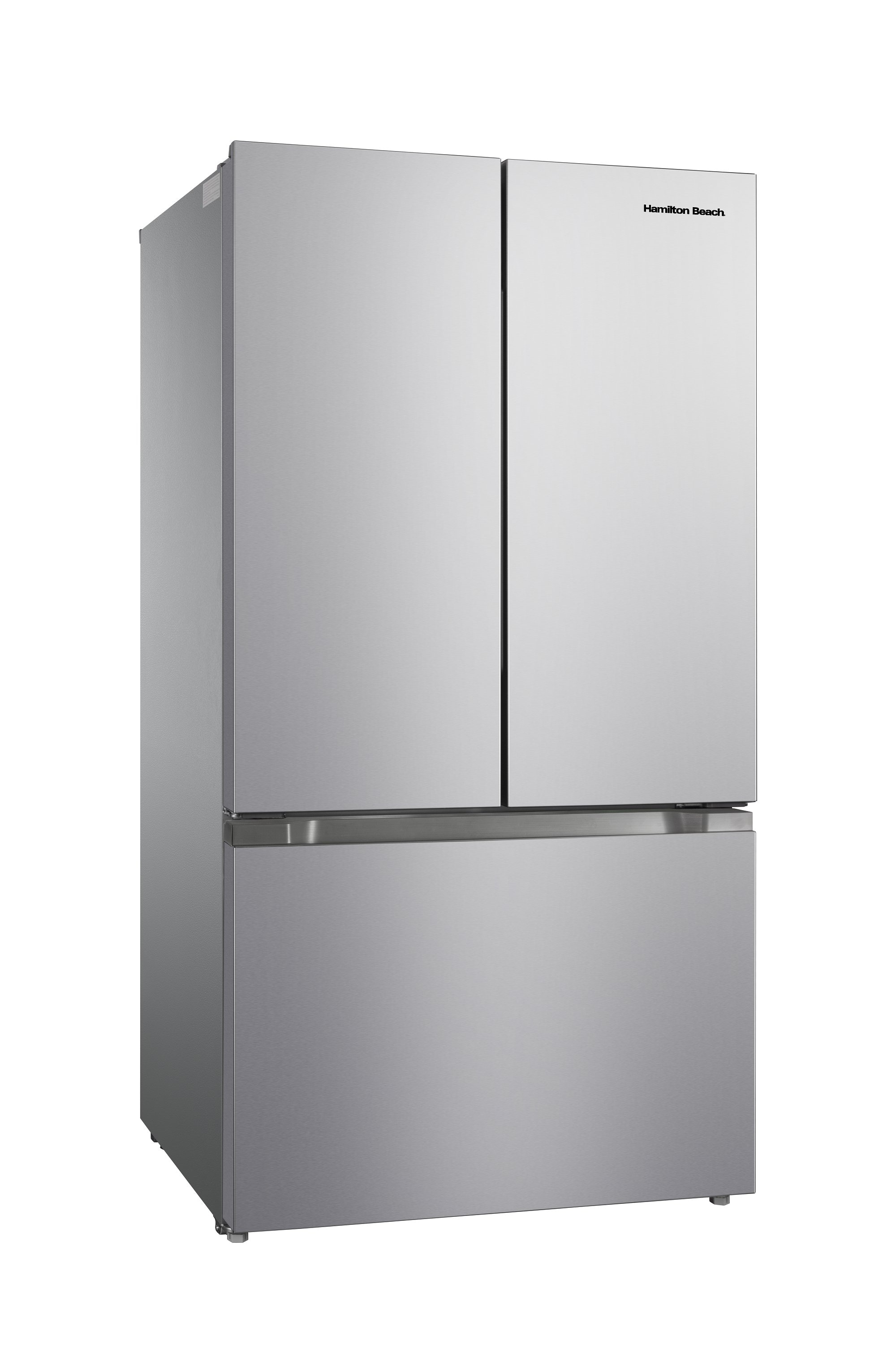 Hamilton Beach, 20.3 Cu. ft. French Door Refrigerator, Freestanding Installation, Platinum Silver, HZ7602
