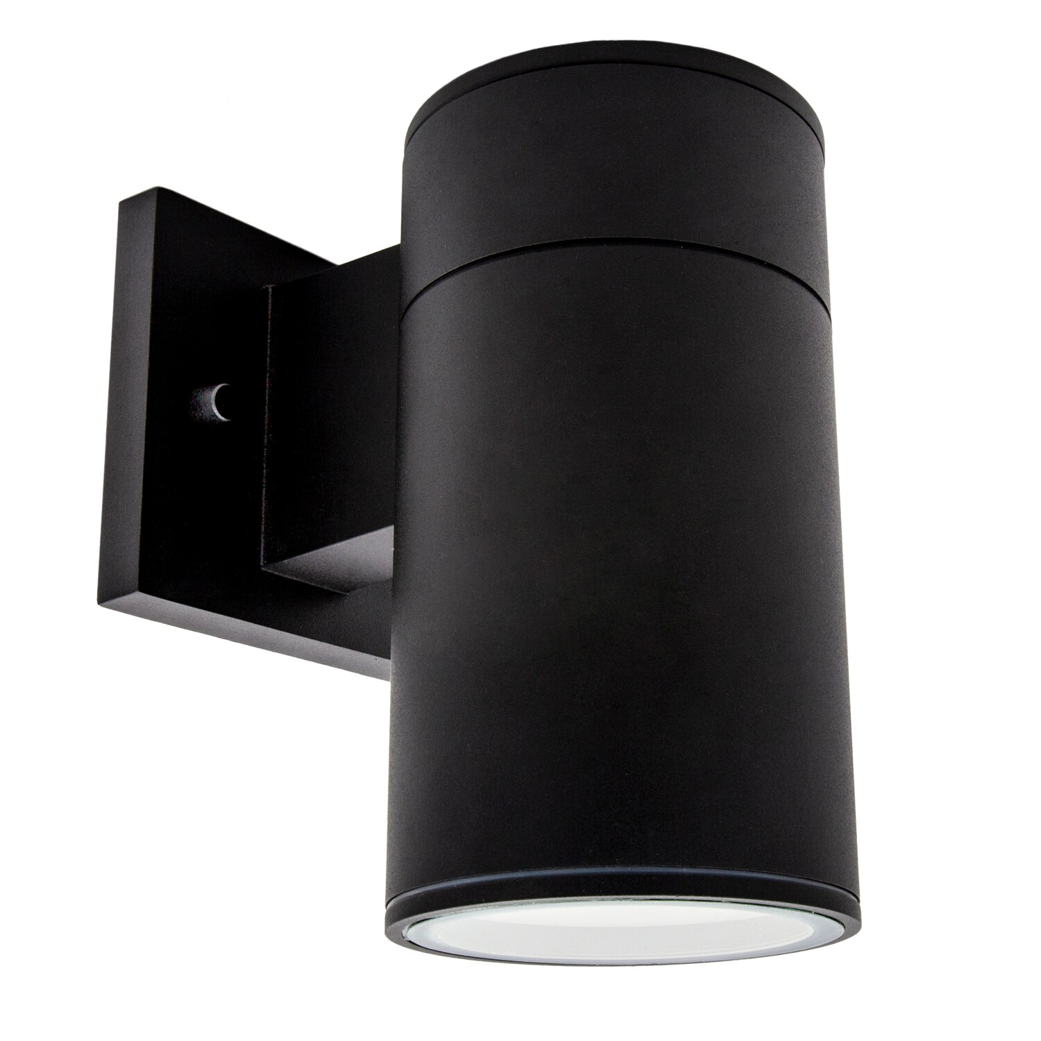 Maxxima LED Cylinder Outdoor Wall Wash, Sconce Light, 12 Watt, 840 Lumens, 3000K Warm White, Dusk to Dawn Sensor