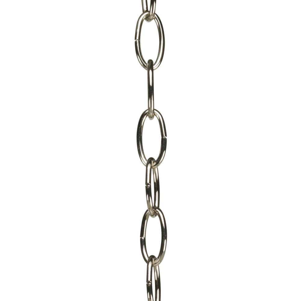 Progress Lighting 10-ft Polished Nickel Lighting Chain