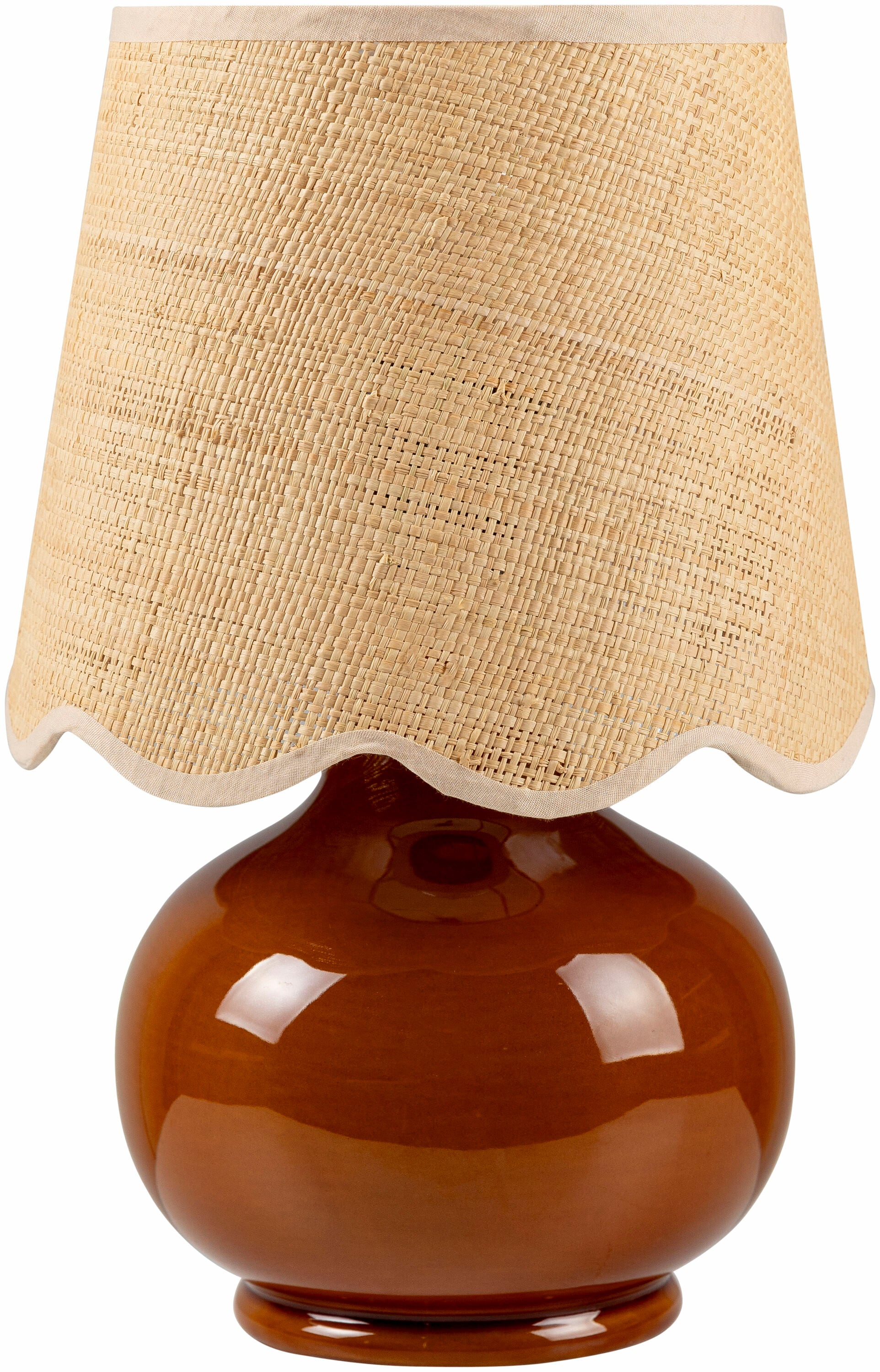 Livabliss Stella Diminuta Cottage Accent Table Lamp, 13-inch, Red