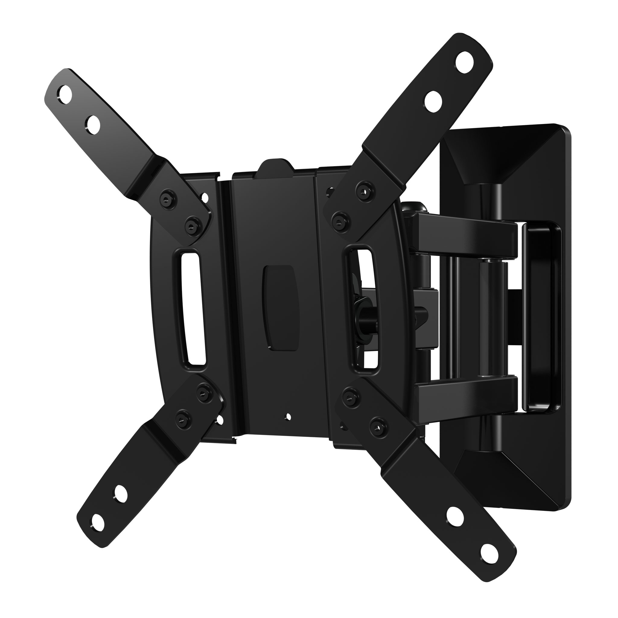SANUS Full Motion TV Mount - Single Stud 19 to 40 inch TV Wall Mount Tilts, Extends & Swivels - Easy DIY Install Includes All Hardware & Post Install Leveling - Great for Corners