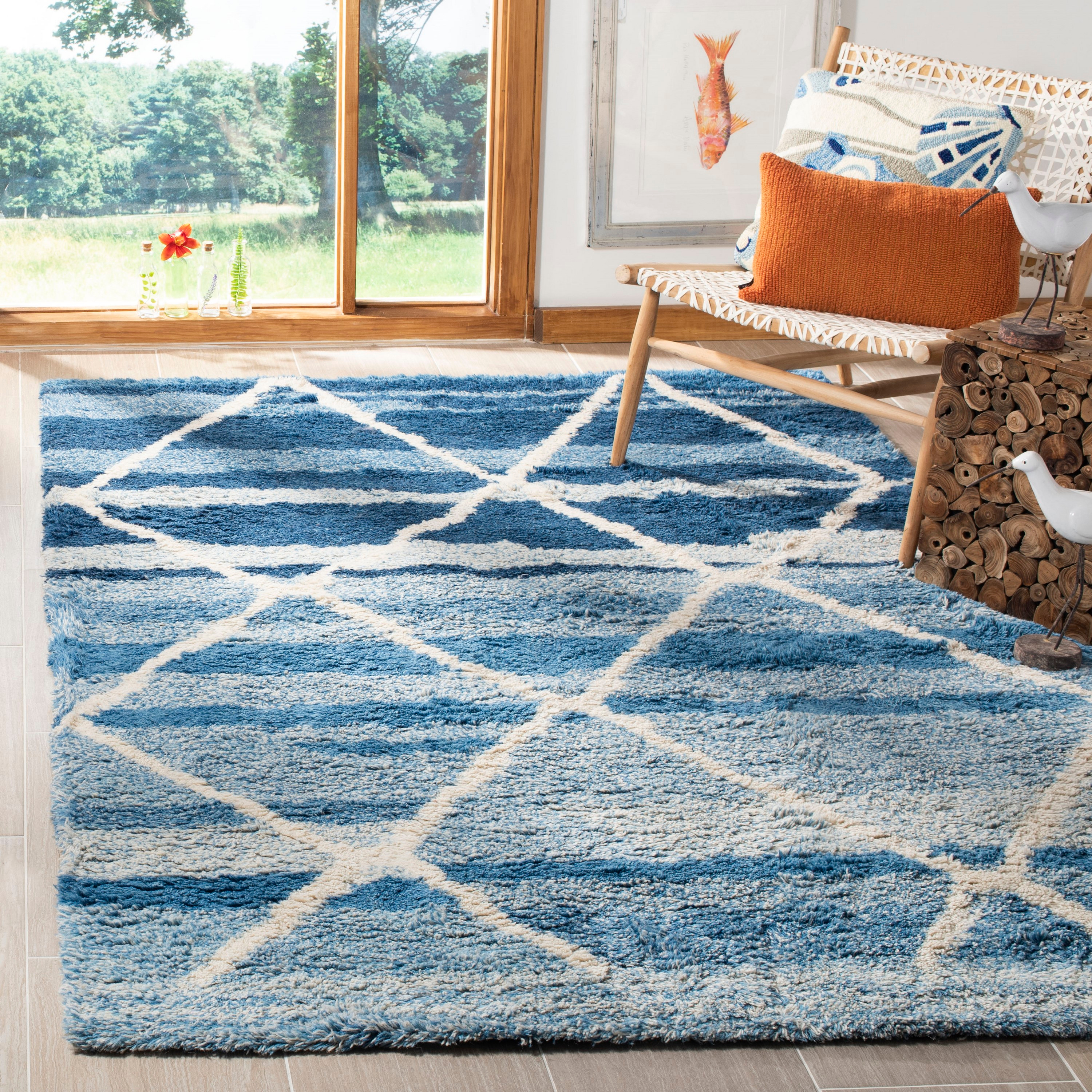 Safavieh Casablanca Kapoor Geometric Diamonds Area Rug or Runner
