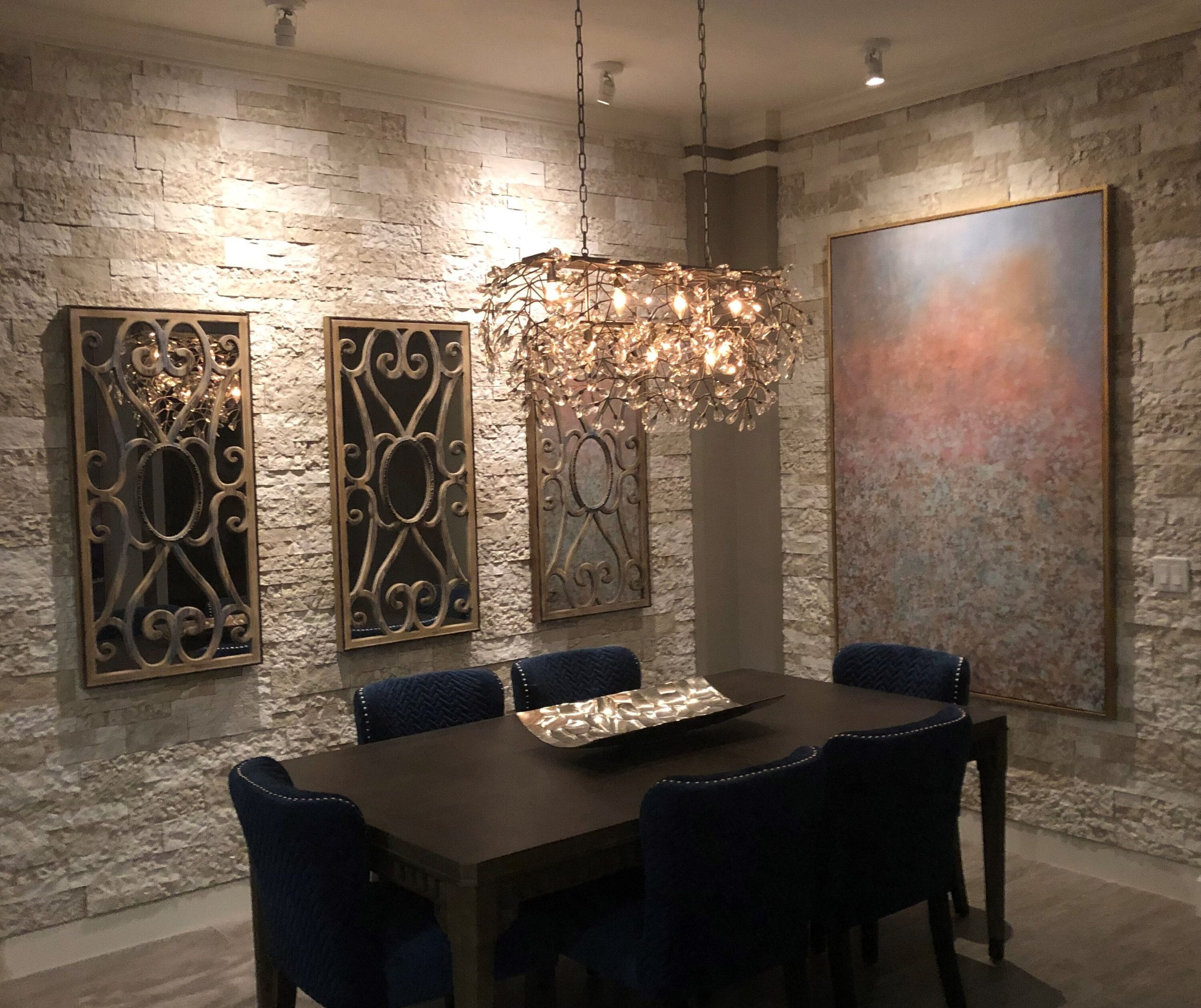 AirStone Primary Stones: Birch Bluff Color Blend, Manufactured Stone Wall Covering, Indoor & Outdoor Home Décor