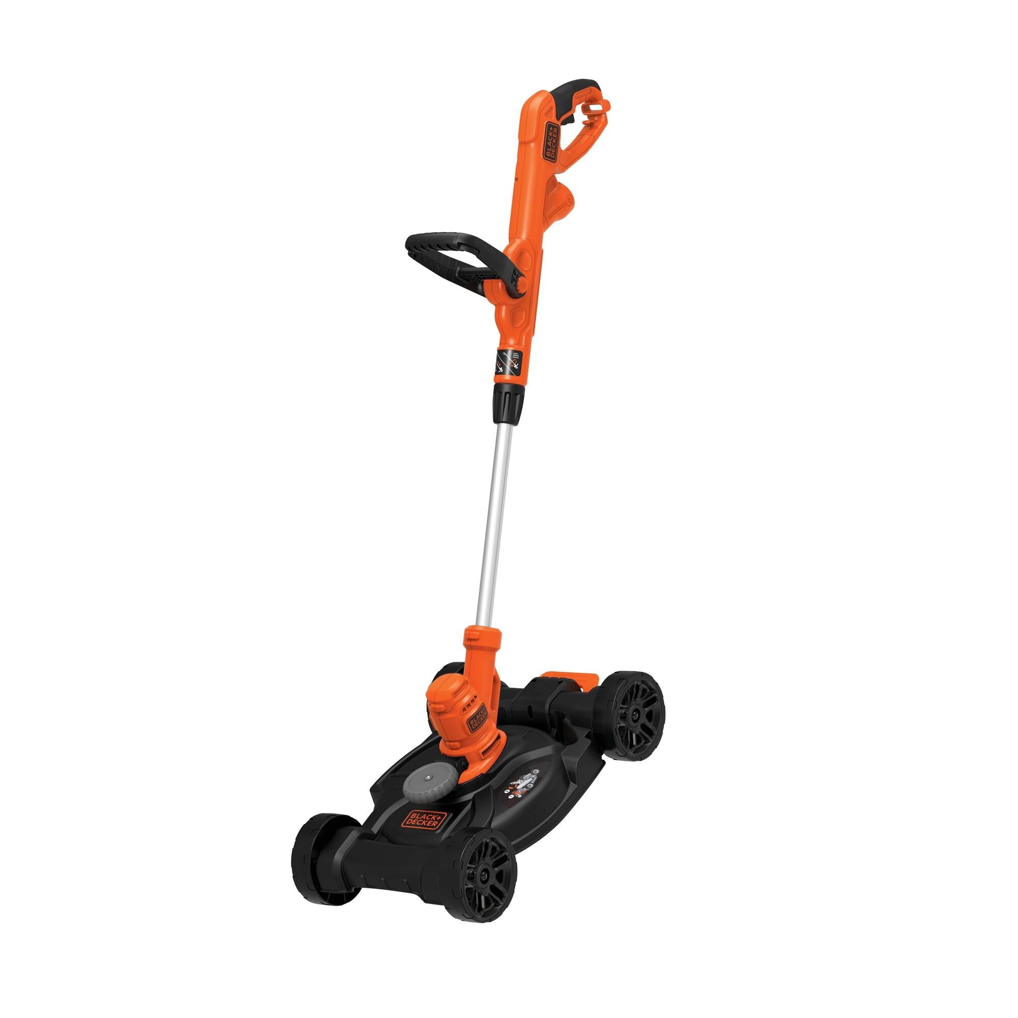 BLACK+DECKER Electric Lawn Mower, String Trimmer, Edger, 3-In-1, Corded, (BESTA512CM)