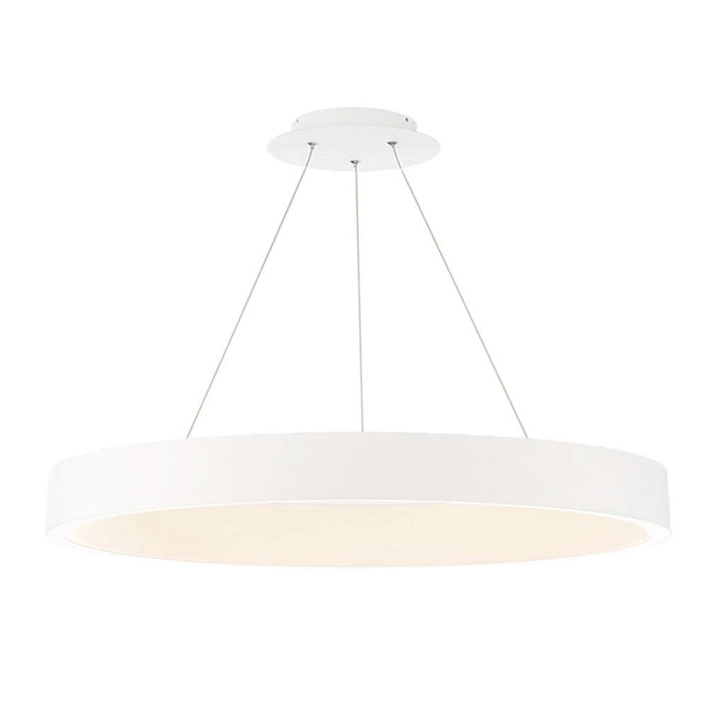 WAC Lighting Corso 43" LED 3000K Contemporary Aluminum Pendant in White