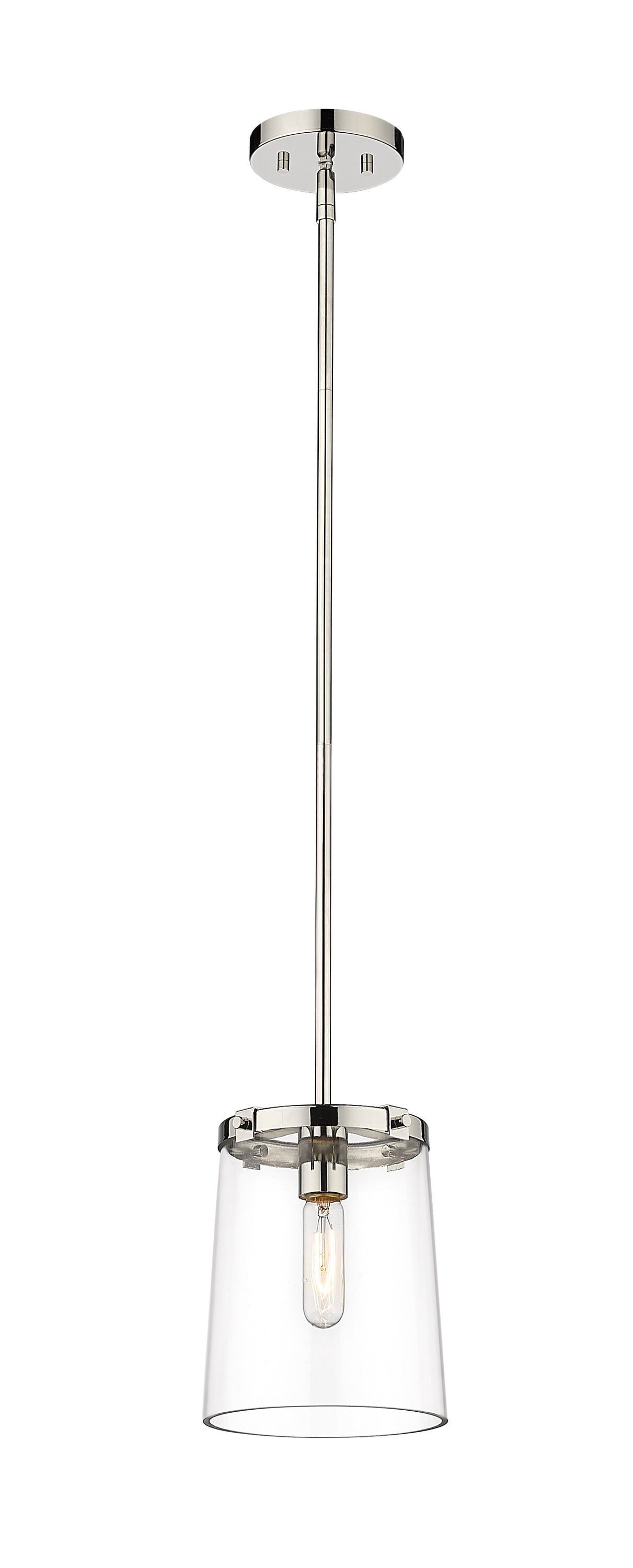 Z-Lite Callista 1 - Light Pendant in  Polished Nickel