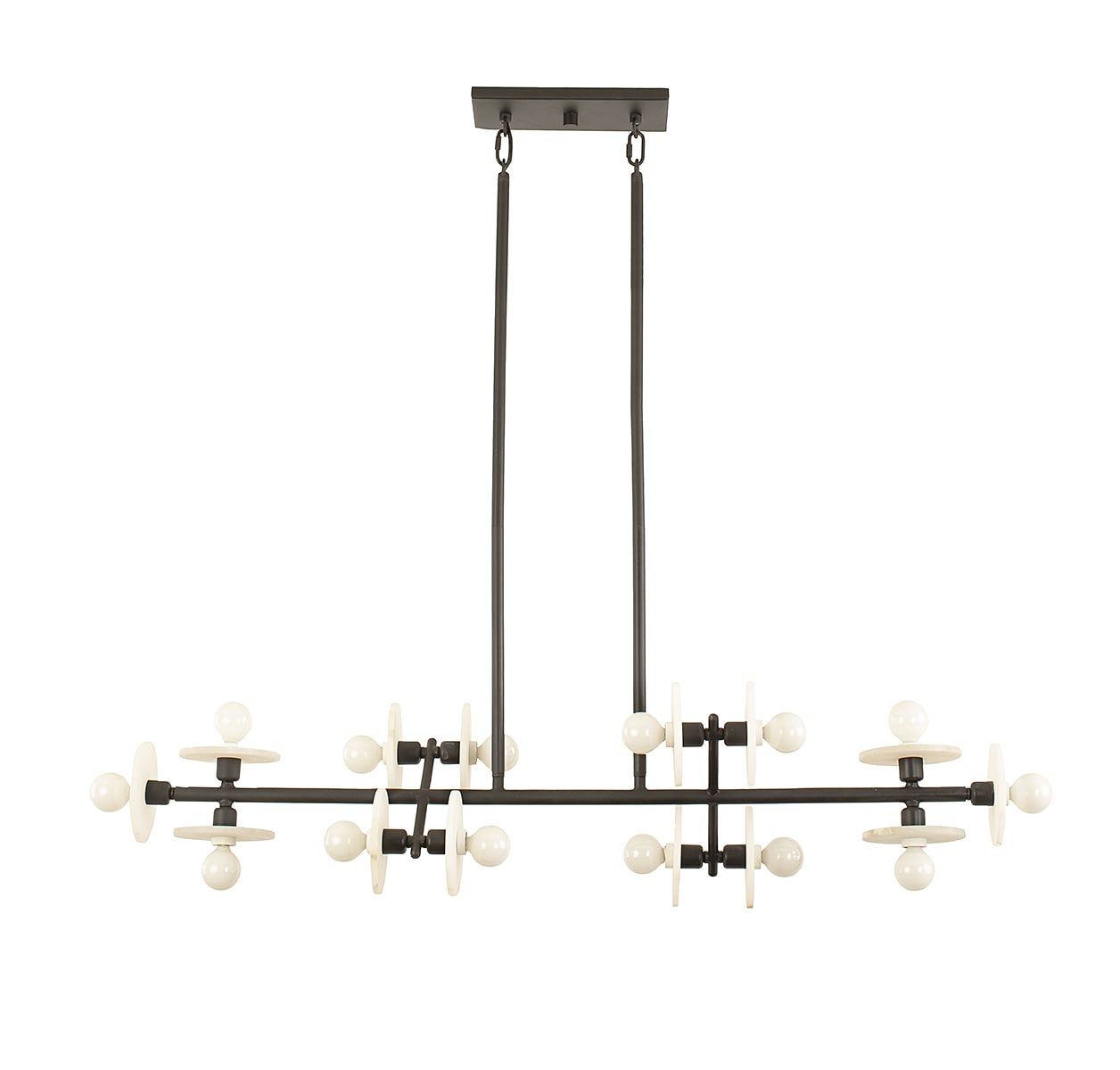 Savoy House Amani 14 - Light Chandelier in  Black Cashmere