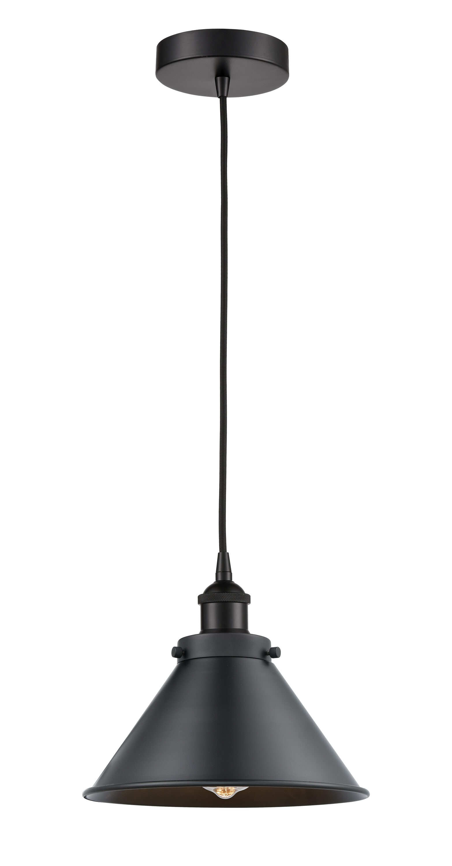 Innovations Lighting Briarcliff 1 - Light Pendant in  Matte Black