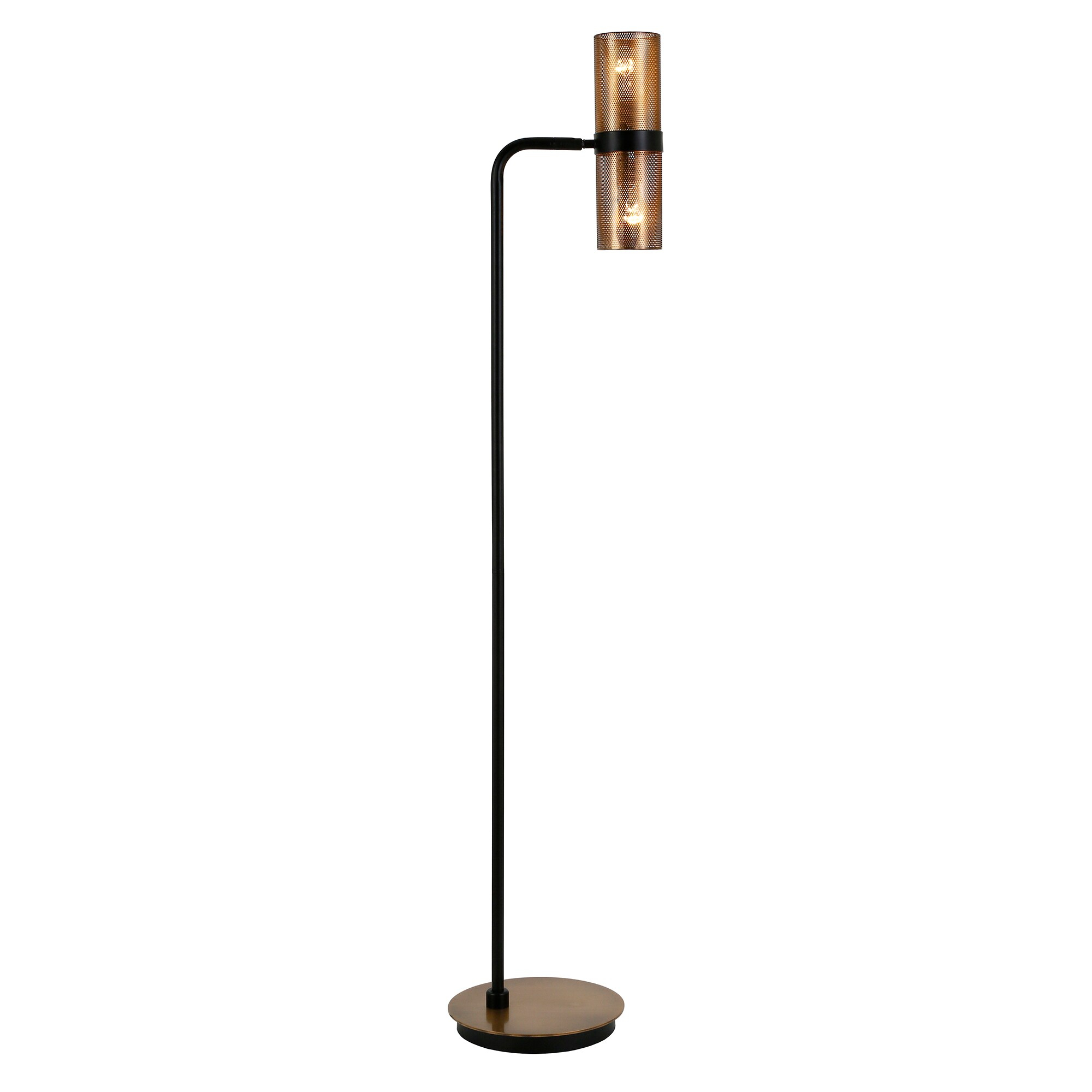 Evelyn&Zoe Industrial Metal Floor Lamp