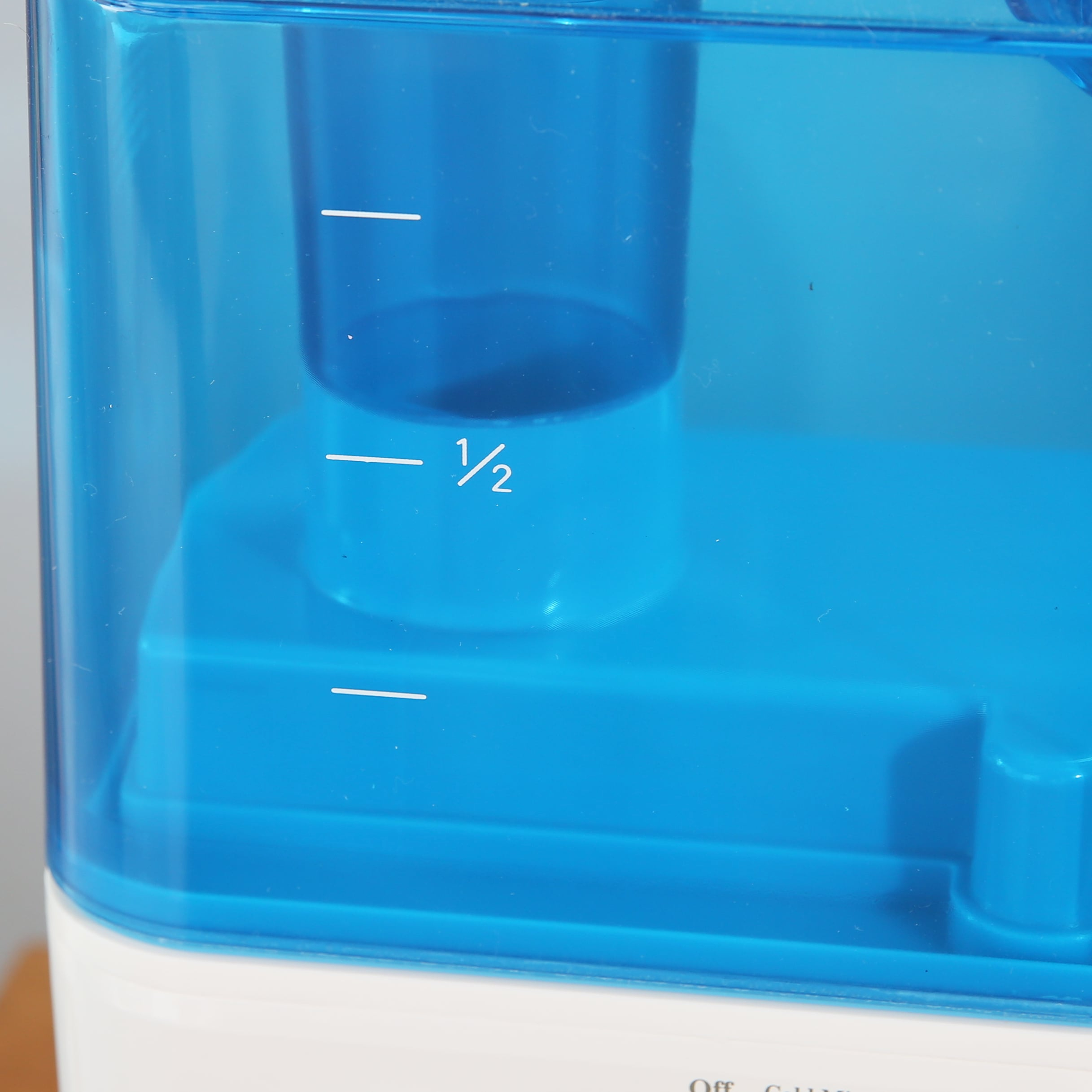 SPT Blue and White Dual Mist Humidifier with Automatic Shutoff