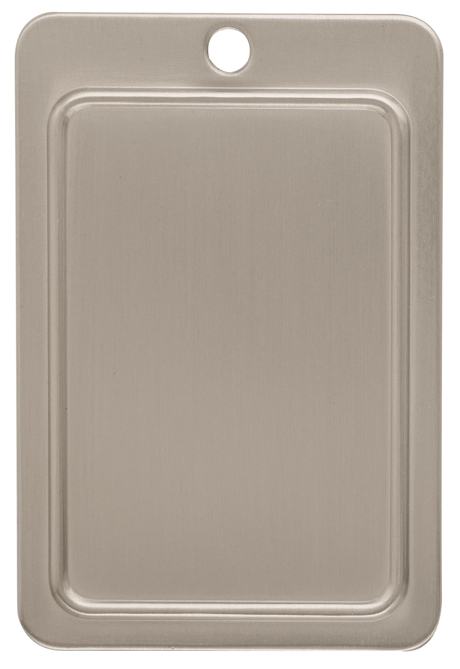 Satin Nickel 3/8 Inch Inset Double Demountable Cabinet Hinge
