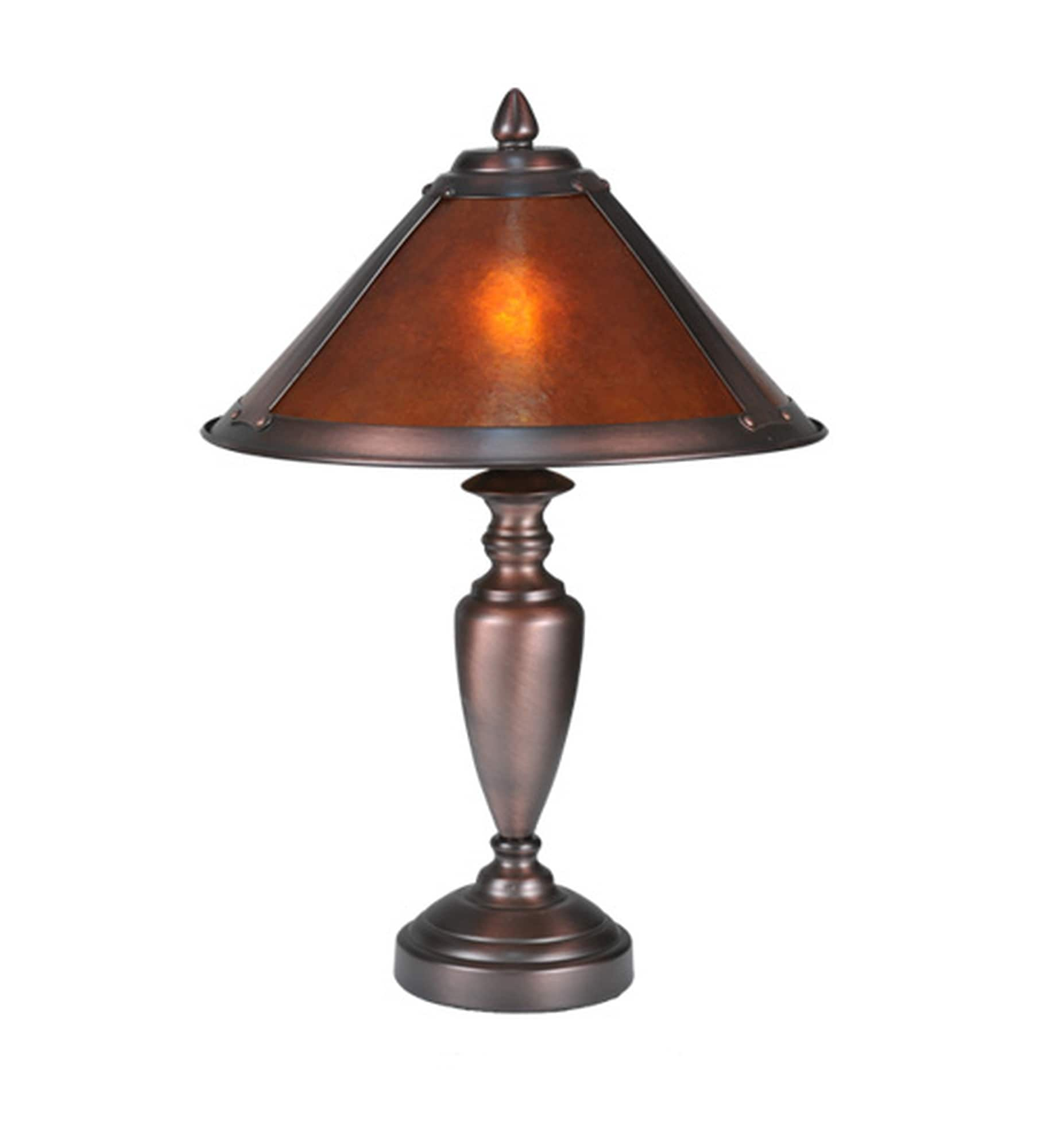 Meyda Lighting Rustic Lodge Metal Lamp