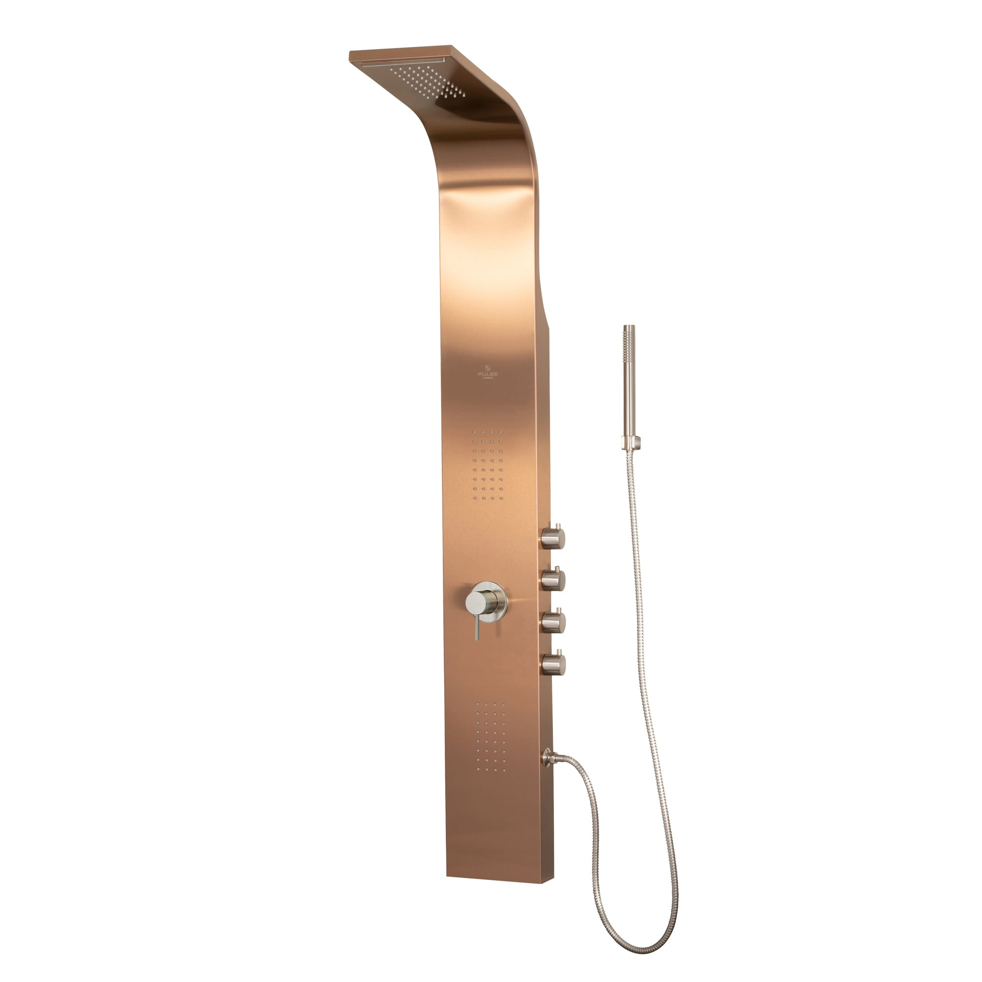 PULSE Santa Cruz ShowerSpa Stainless Steel Shower Panel