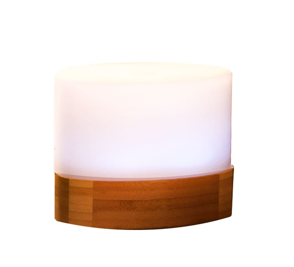 Ultrasonic Aroma Diffuser/Humidifier with Bamboo Base