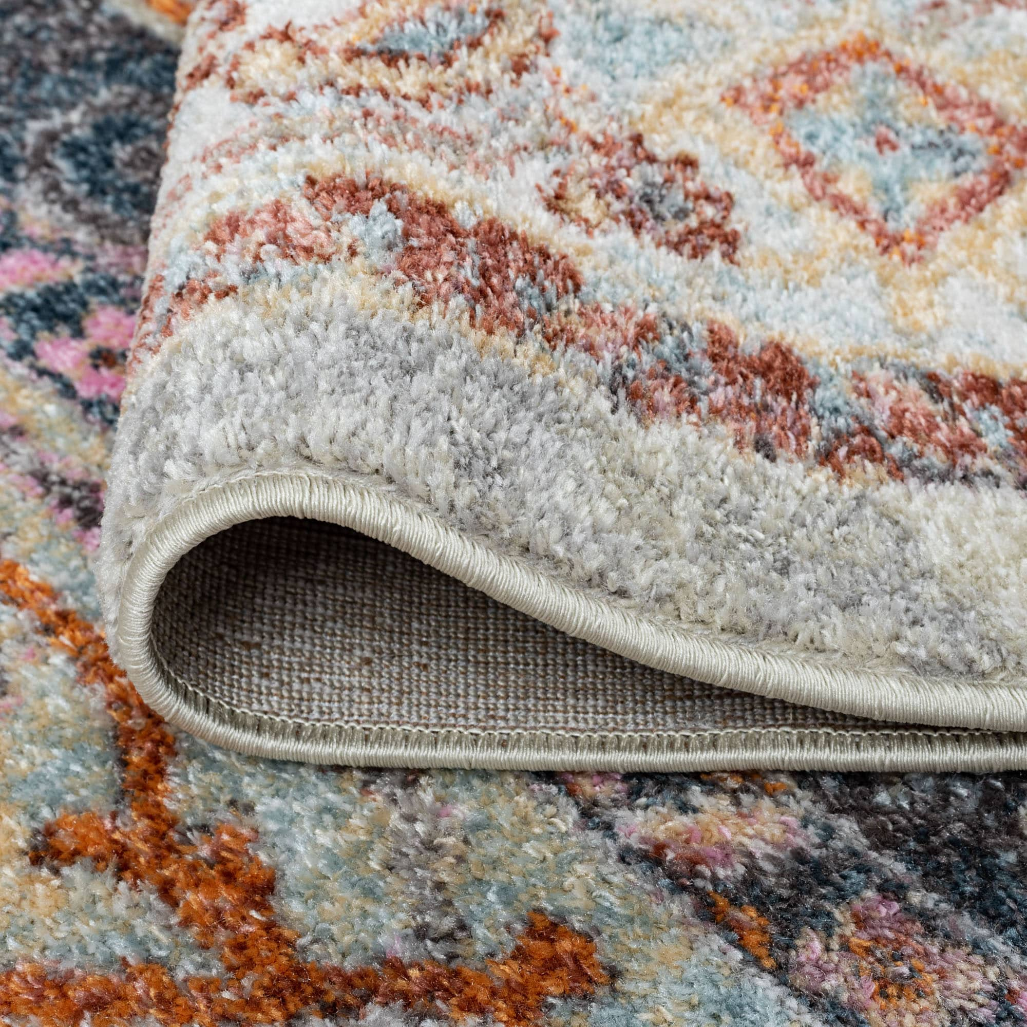 Tayse Wakefield 8 x 10 (ft) Loomed Polypropylene Gray Rectangular Indoor Area rug