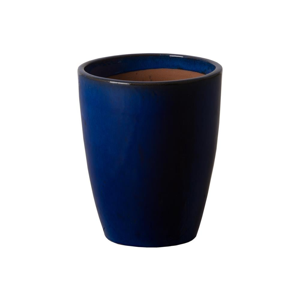 Emissary Bullet Planter 11.5" x 15" - Blue