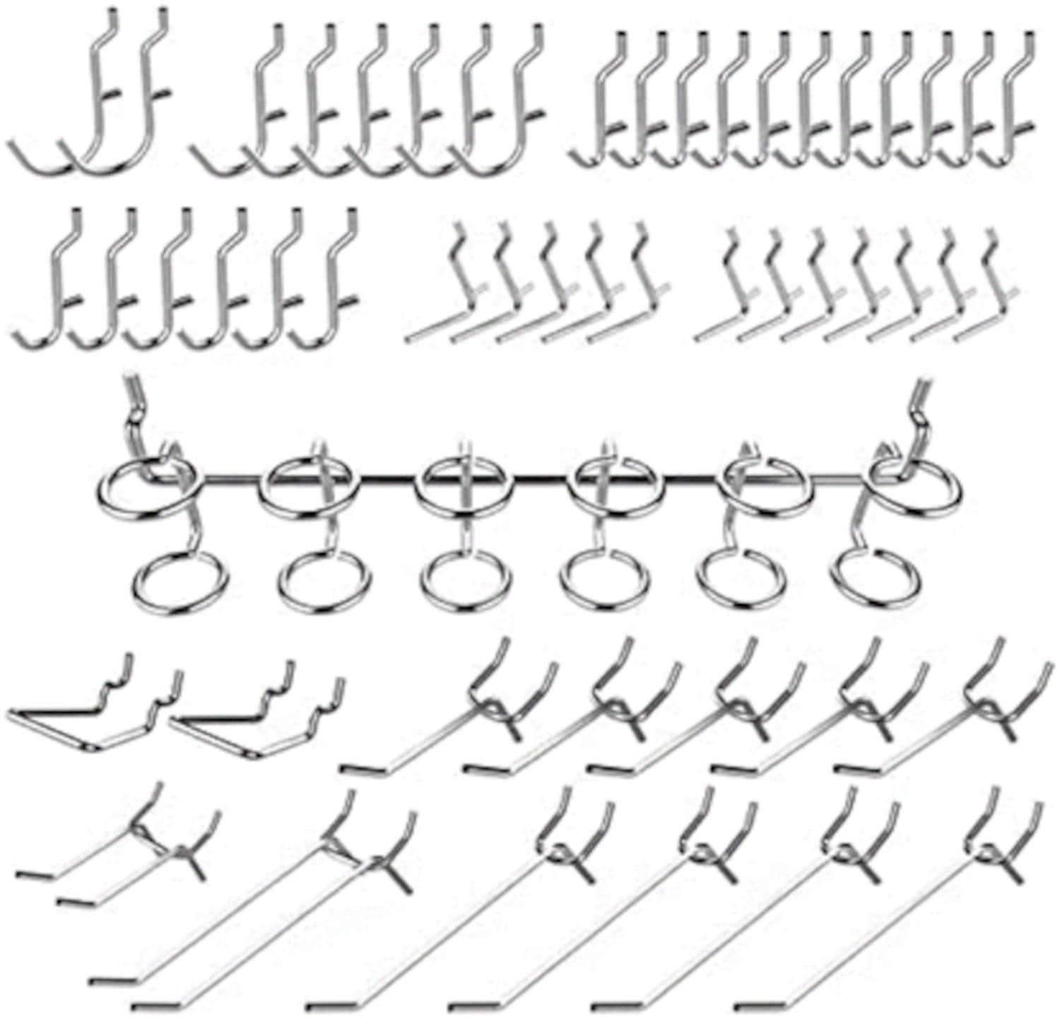WEN Pegboard Accessory Kit, 50-Piece