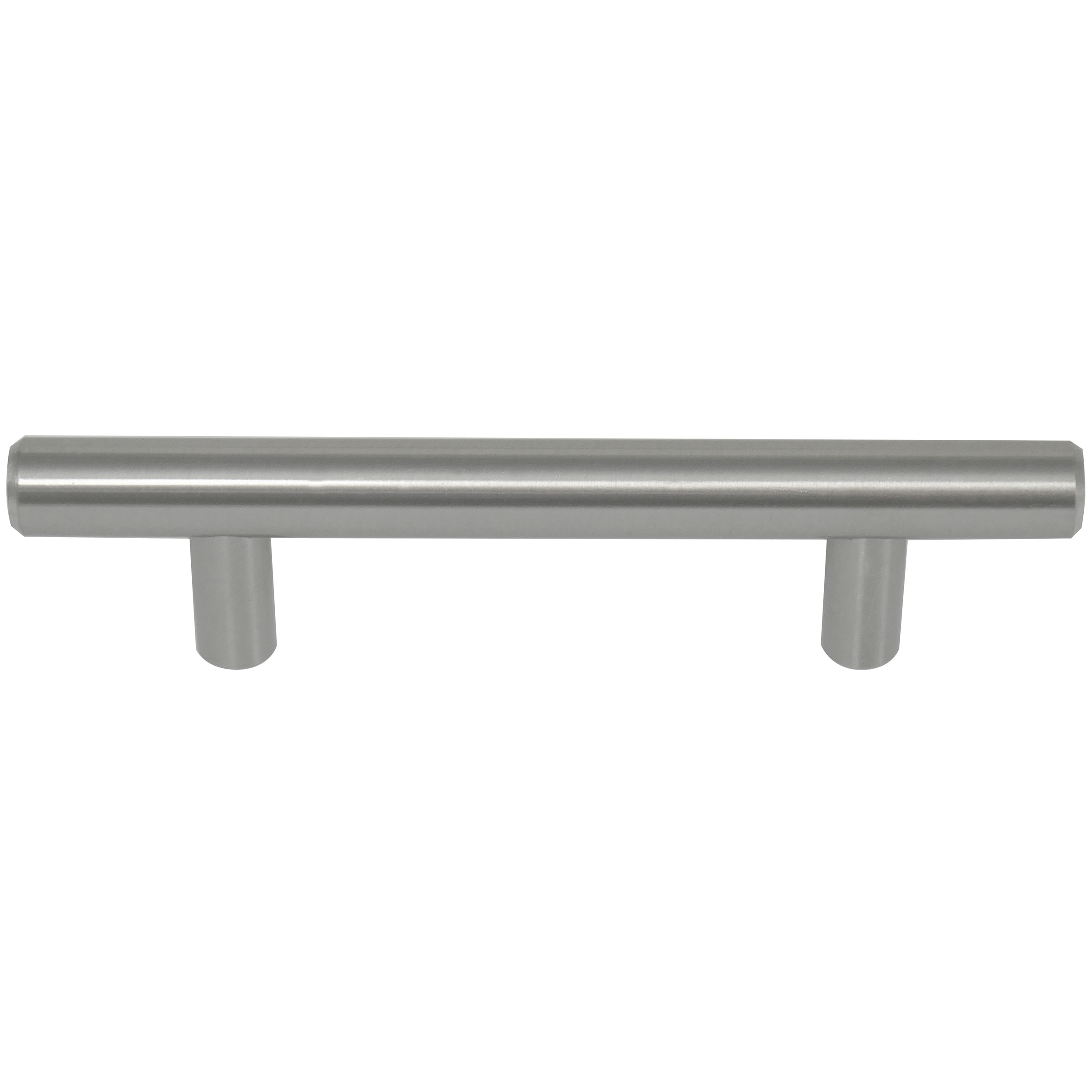 Melrose 6 in. Center-to-Center Satin Nickel Bar Pull Cabinet Pull (10-Pack)