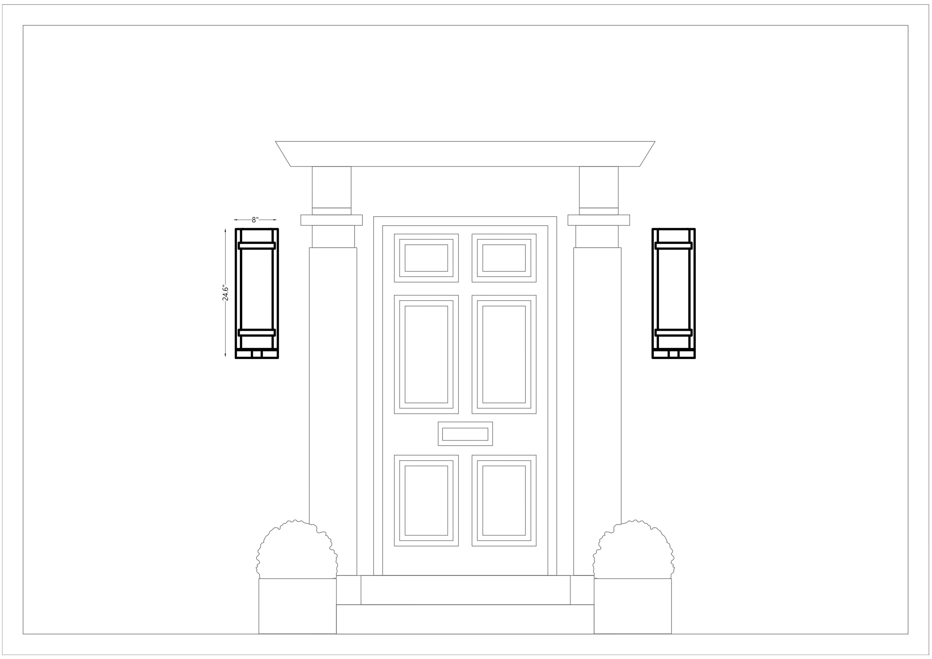 Generation Lighting Alban 1 -Light 24.63-in H Antique Bronze Hardwired Outdoor Wall Light
