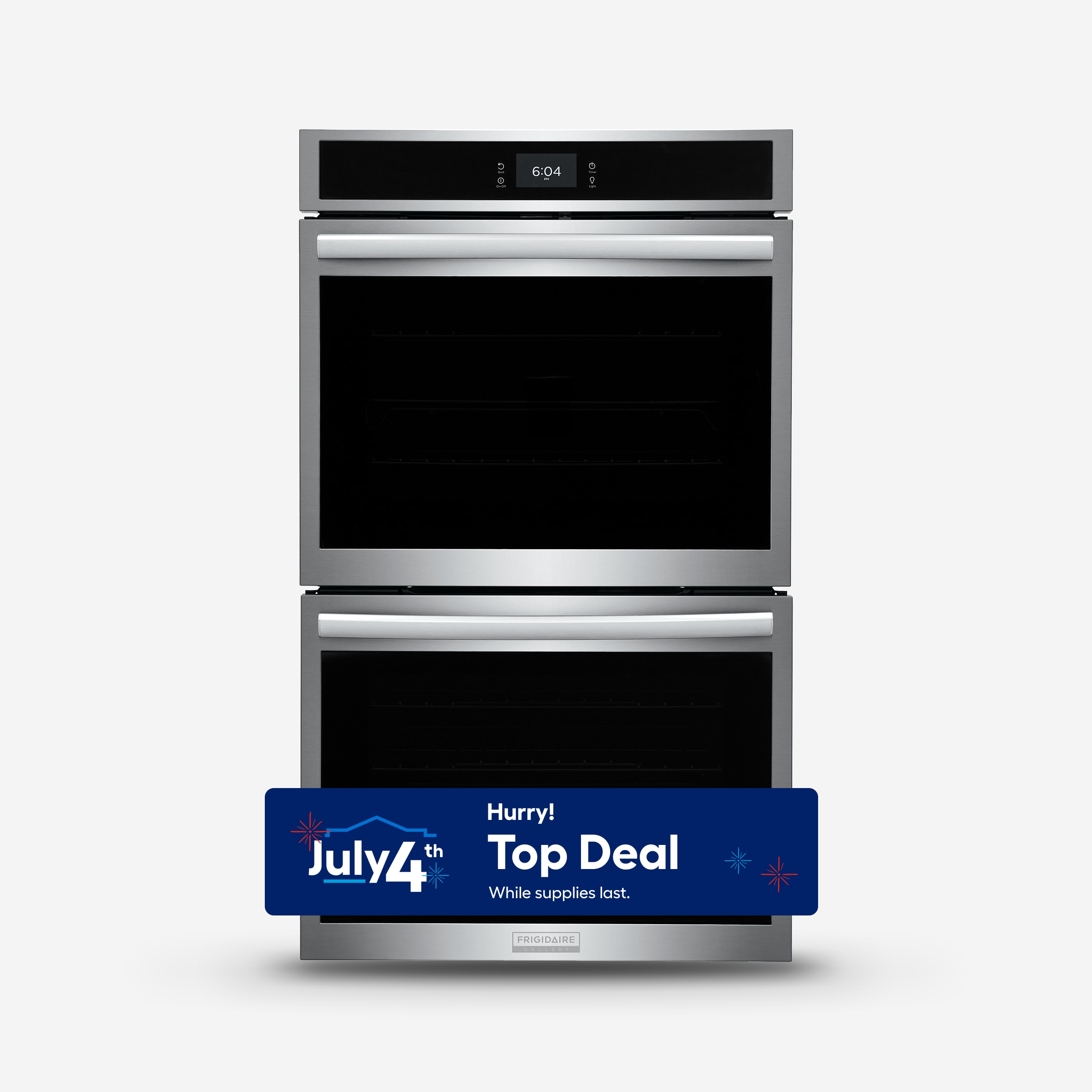 Stainless Steel Double Electric Wall Oven with Convection