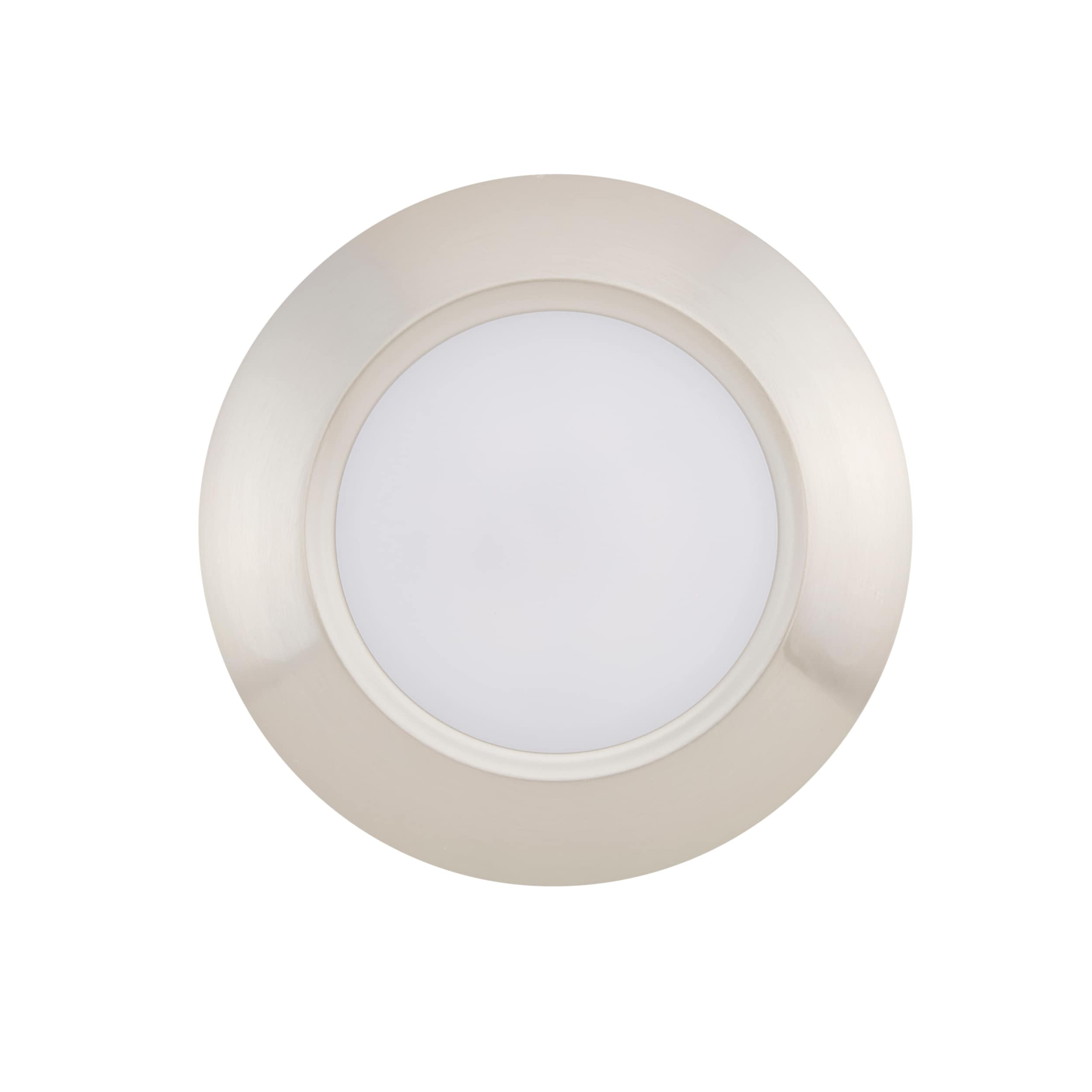 Craftmade X9007-Led Led Flushmount 7" Wide Led Flush Mount Ceiling Fixture - Nickel