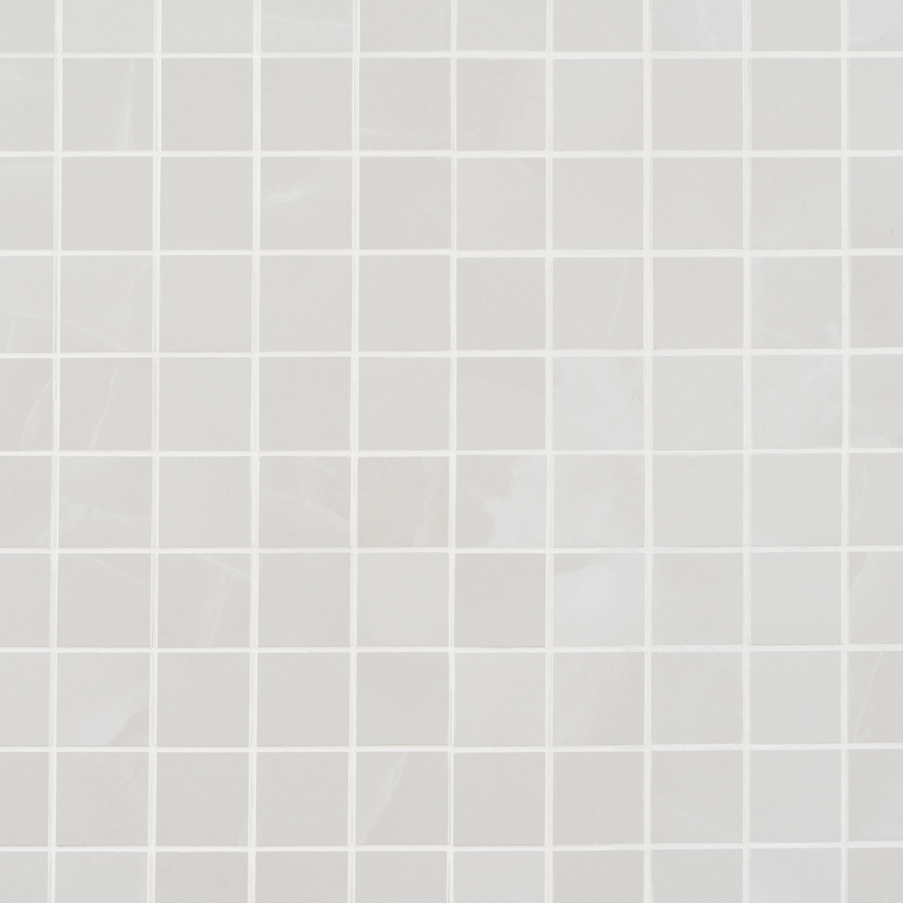 Saroshi Onyx Bianco 11.81 in. x 11.81 in. Matte Porcelain Floor and Wall Mosaic Tile (0.96 sq. ft./Each)