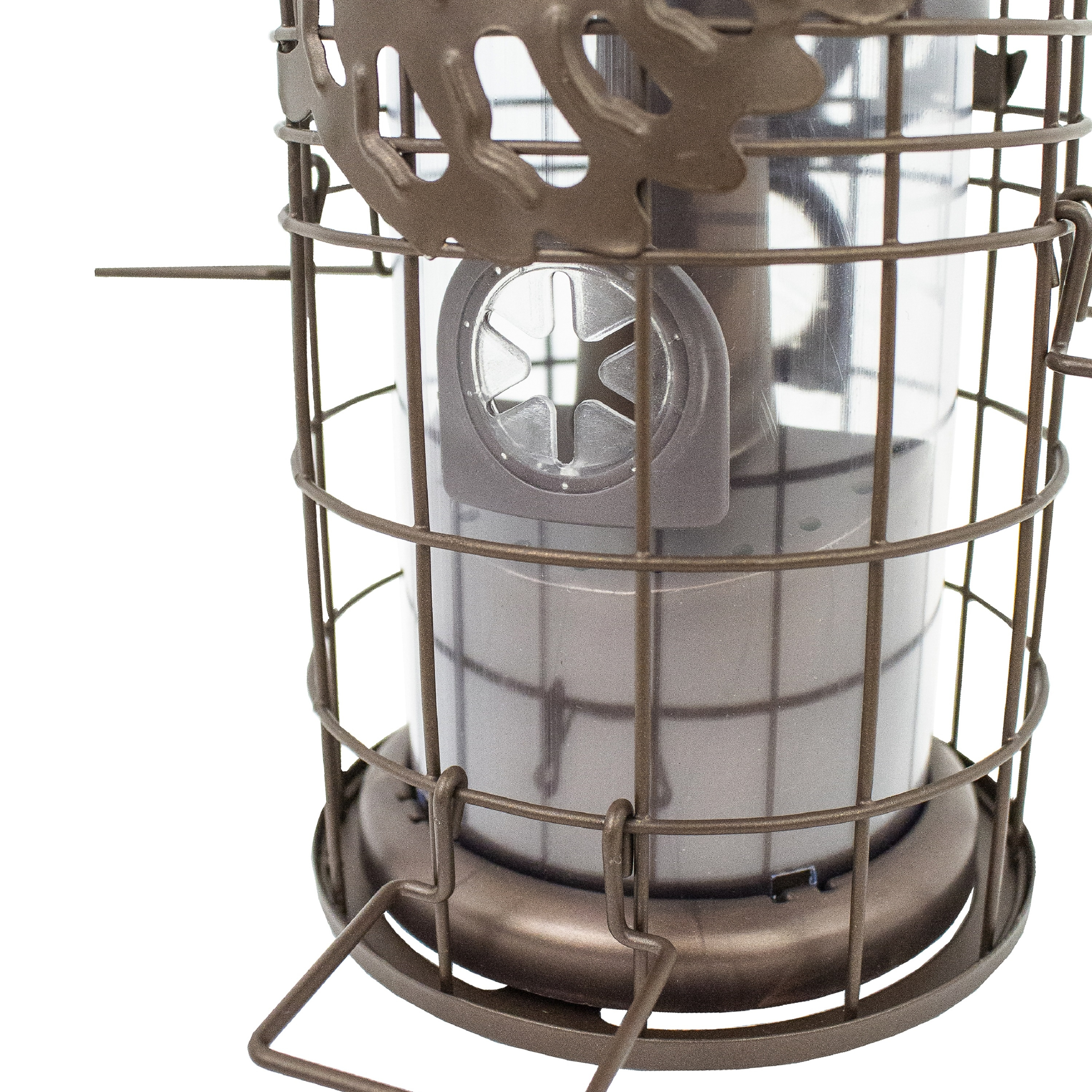Perky-Pet SBG101 Squirrel Off Max Pinecone Bird Feeder with Flexports – 1.75 lb Capacity