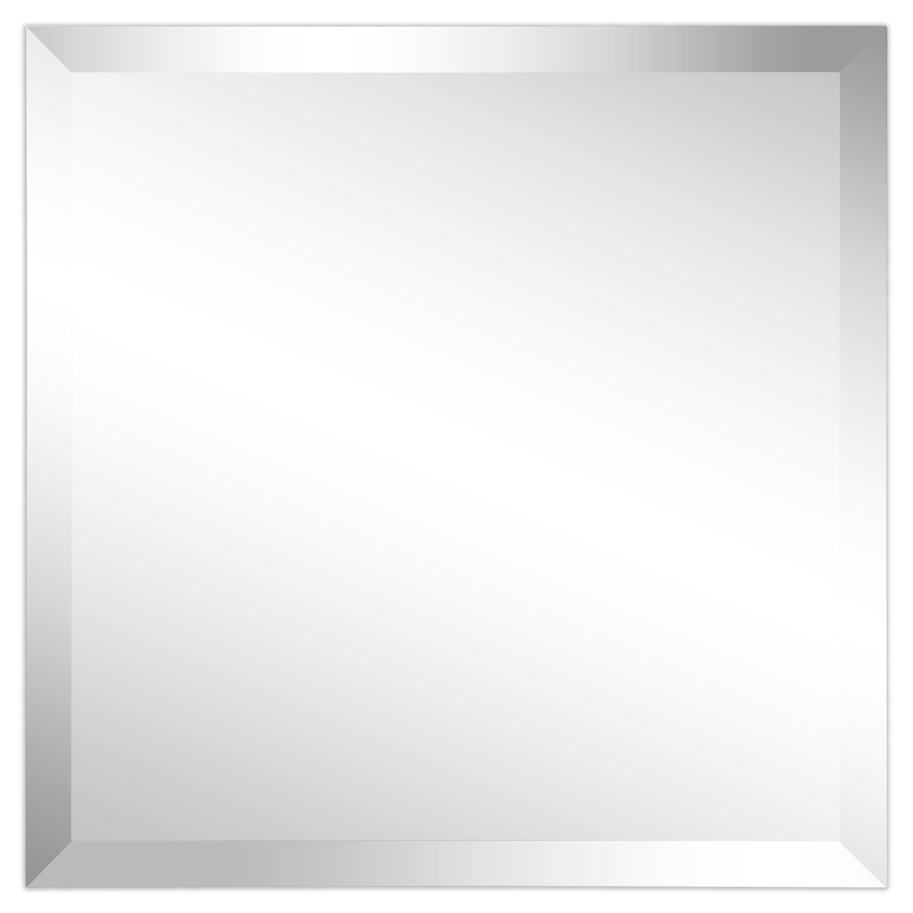 Empire Art Direct Frameless Beveled Prism Wall Mirror - Clear 24 in. x 0.39 in. x 24 in.