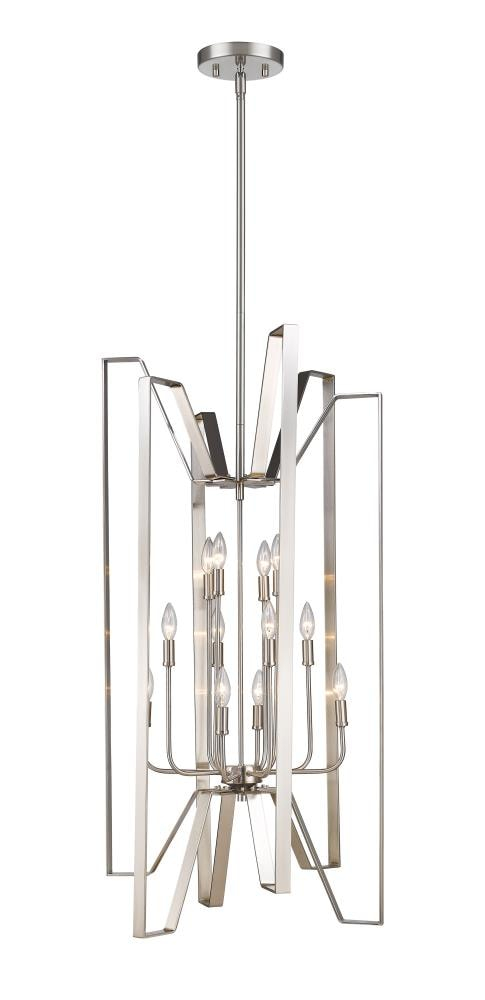 Z-Lite 4000-12 Marsala 12 Light Pendant - Nickel