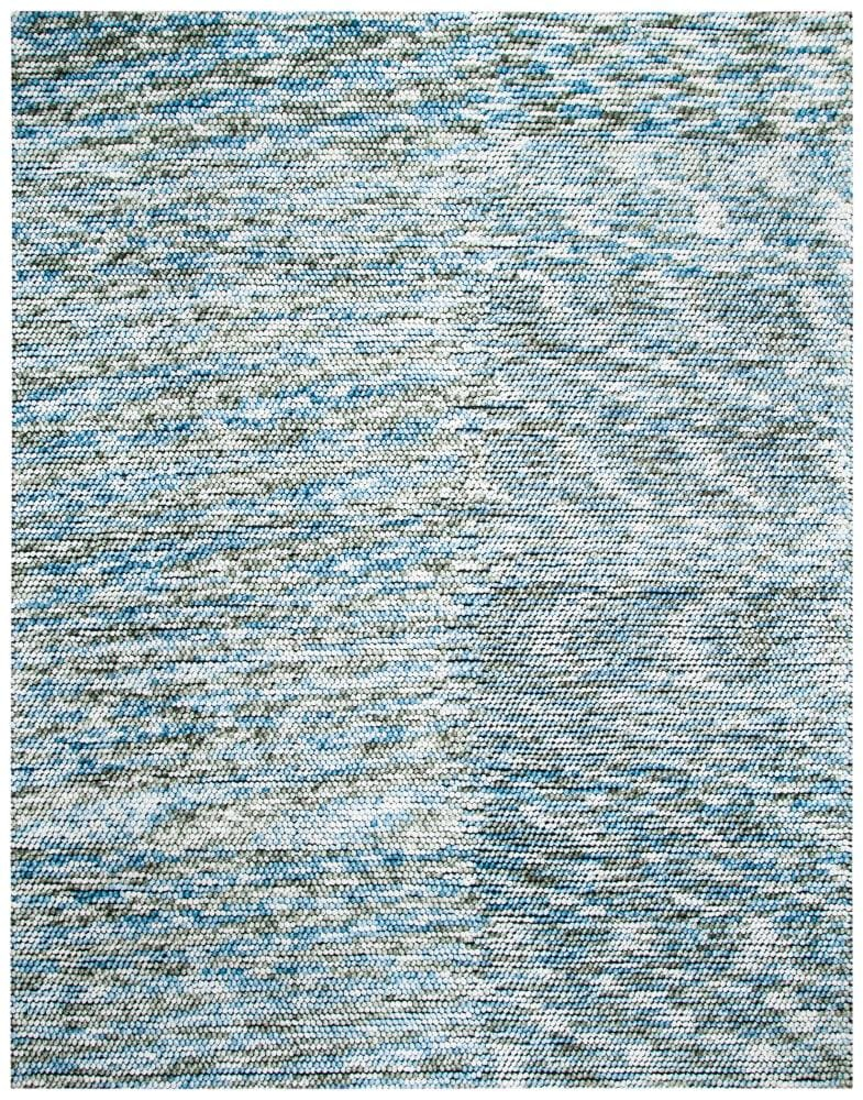 Safavieh Natura Norgate 6 x 9 (ft) Polyester Blue/Ivory Rectangular Indoor Abstract Coastal Area rug