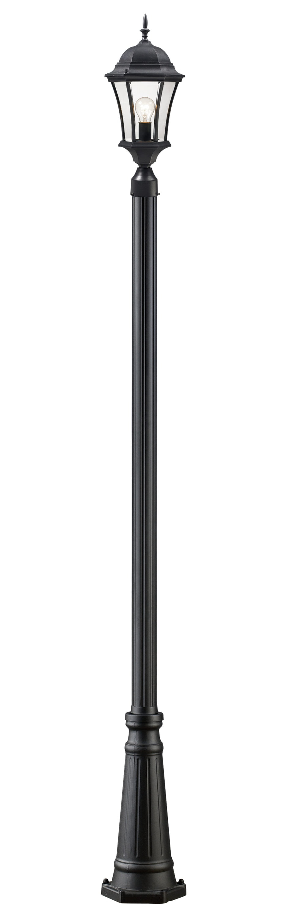 Z-Lite Wakefield 1 - Light Post Light in  Black
