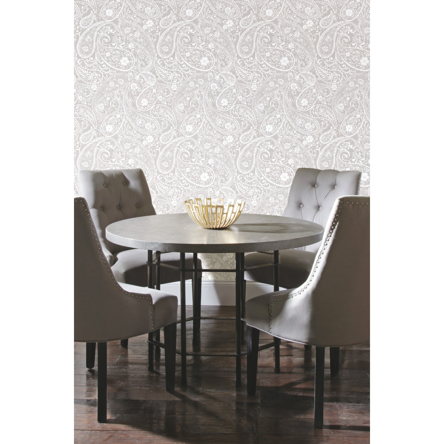 Paisley Prince Peel and Stick Wallpaper