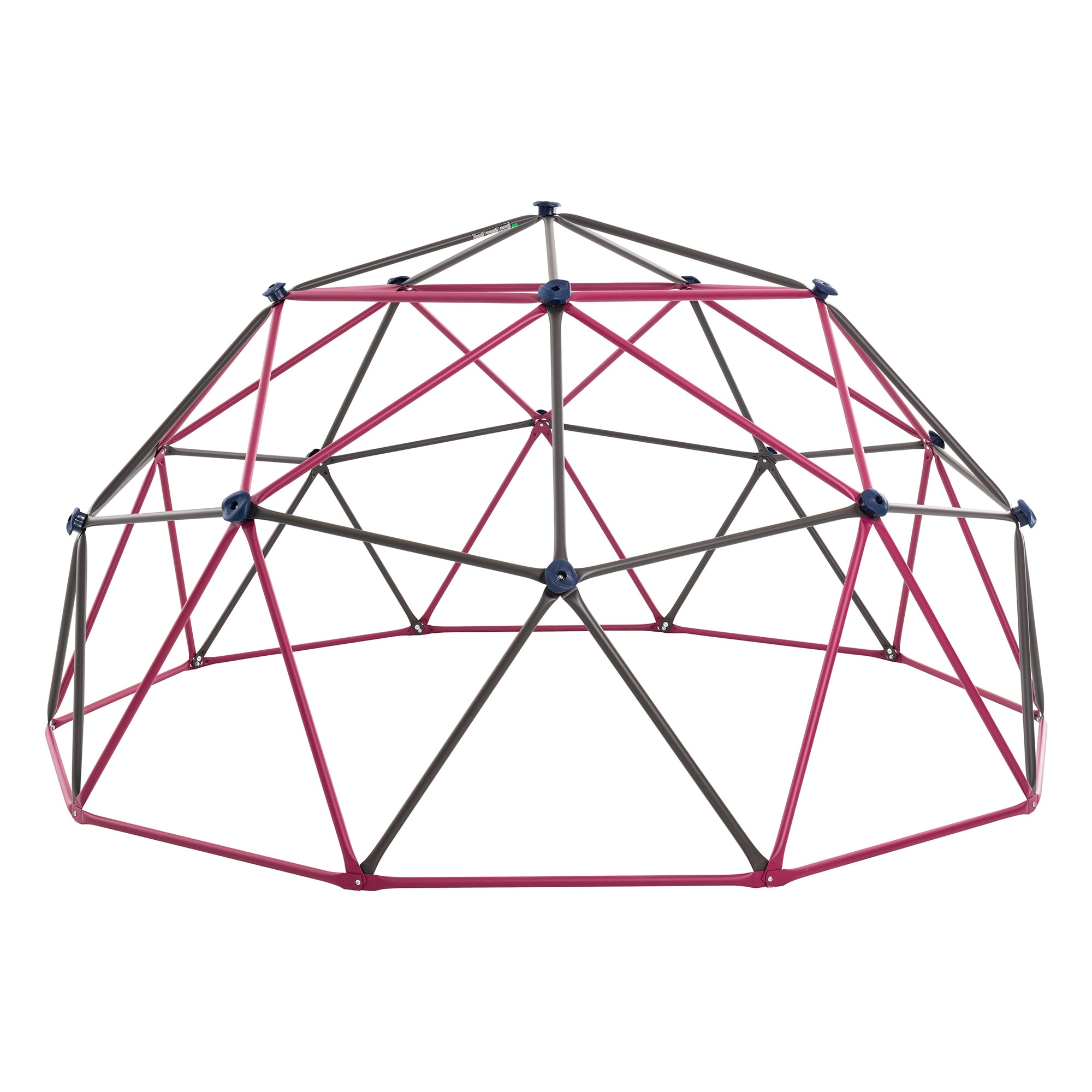 Lifetime Kid's Outdoor 5.5 ft. H x 11 ft. W Dome Climber, Berry and Brown (91088)