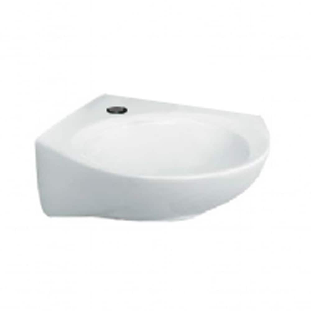 American Standard Cornice 15.5'' White Vitreous China Specialty Bathroom Sink with Overflow