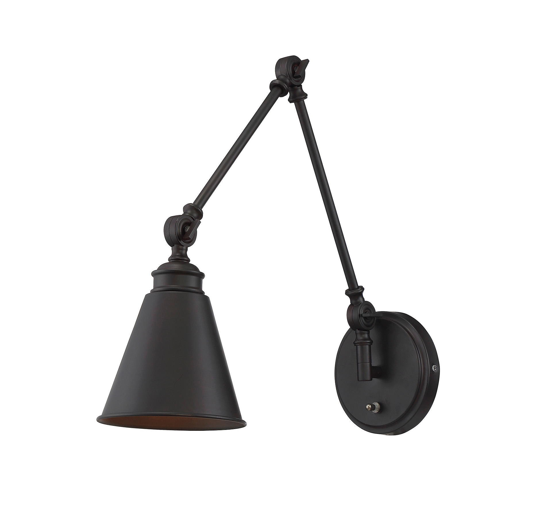 Savoy House Morland 1 - Light Swing Arm Lamp in  English Bronze