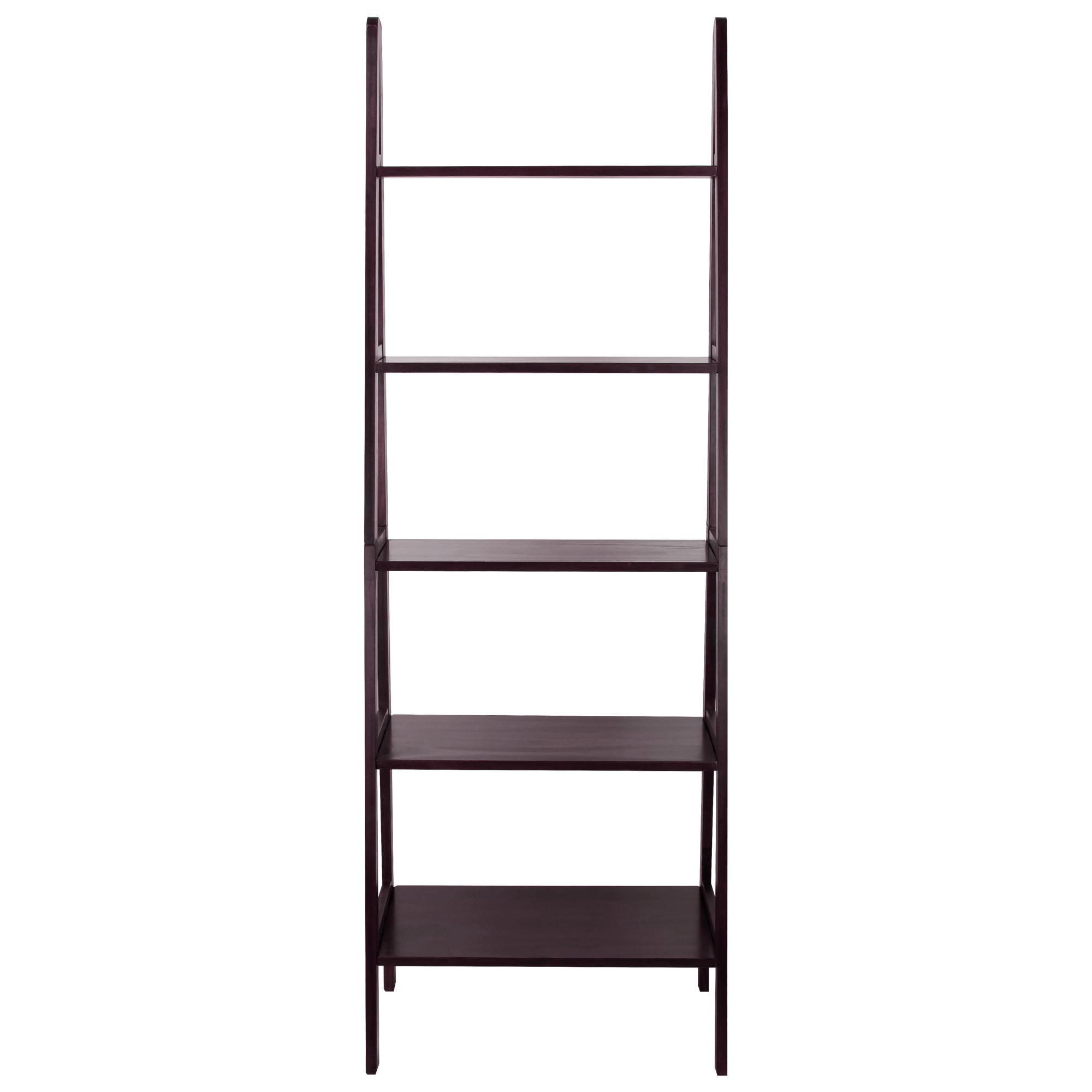 Casual Home 5-Shelf Ladder Bookcase