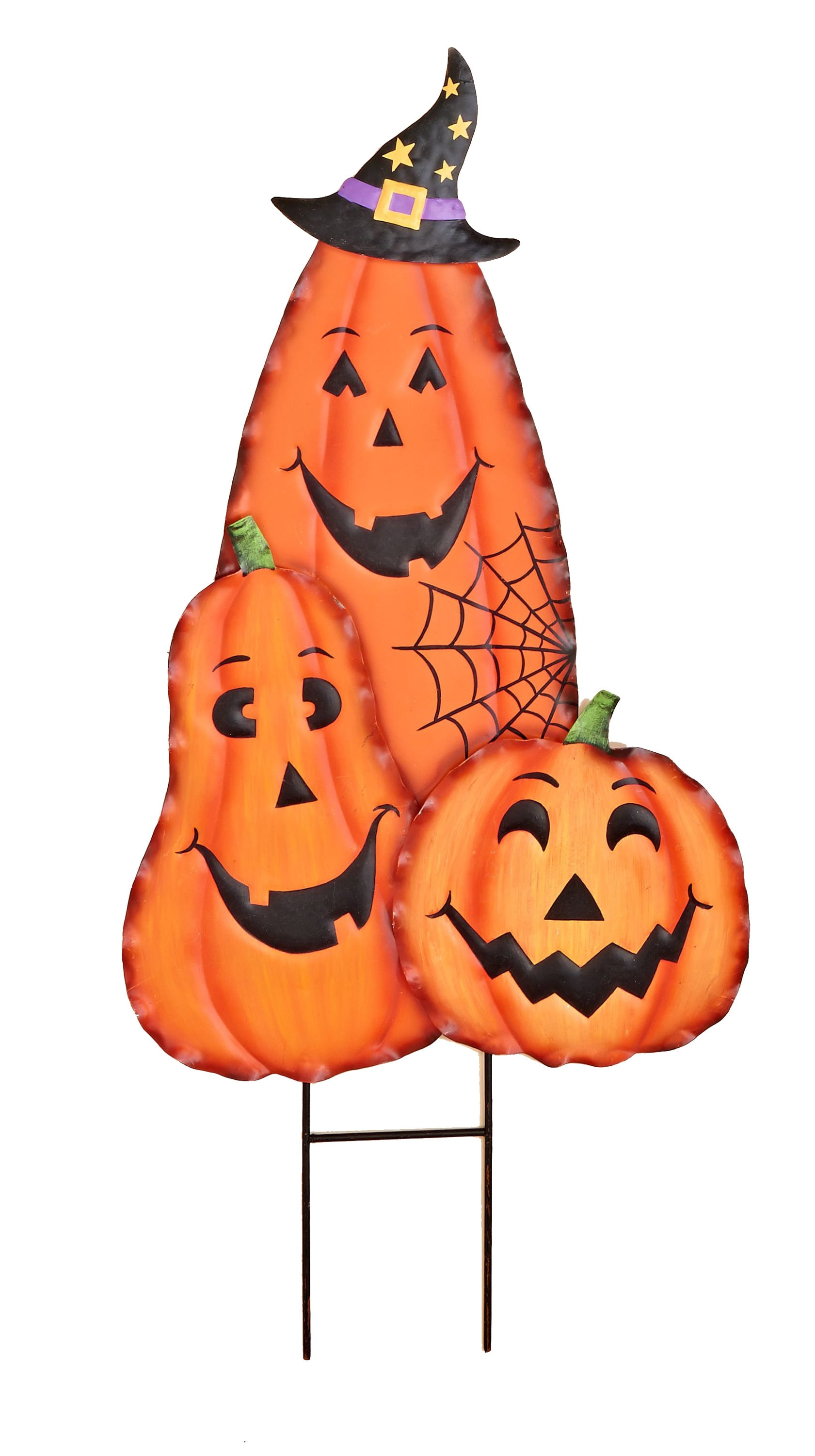 Worth Imports 30" Halloween Metal Cat Figure Garden Stake