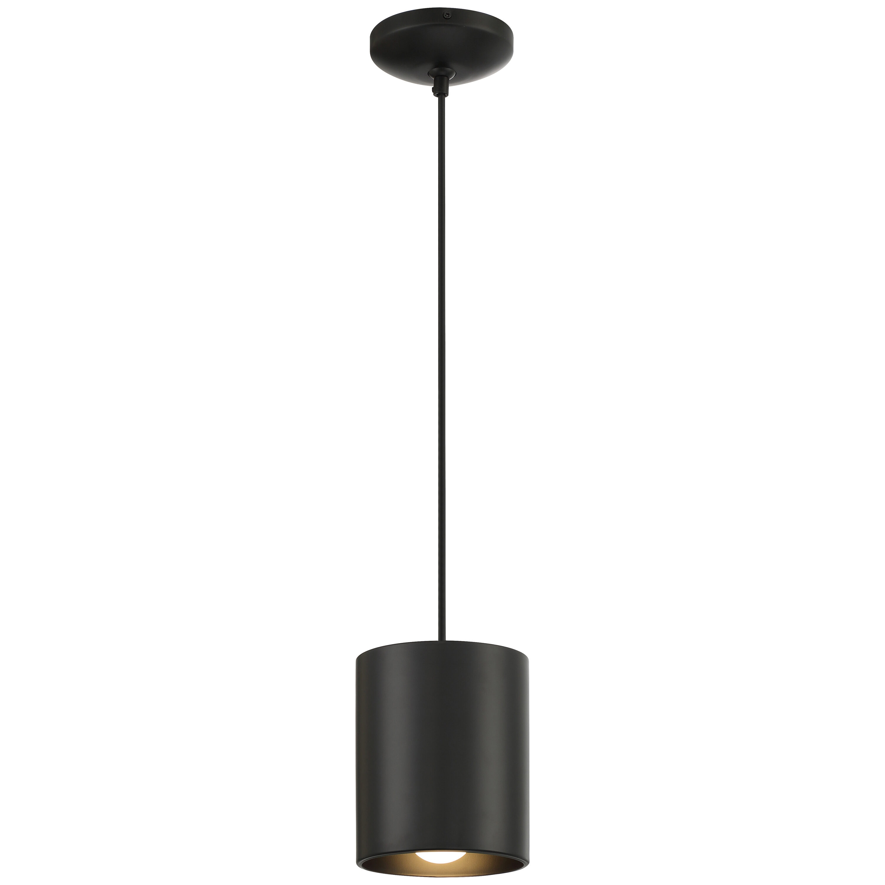 Access Lighting Pilson Xl 1 - Light Pendant in  Matte Black