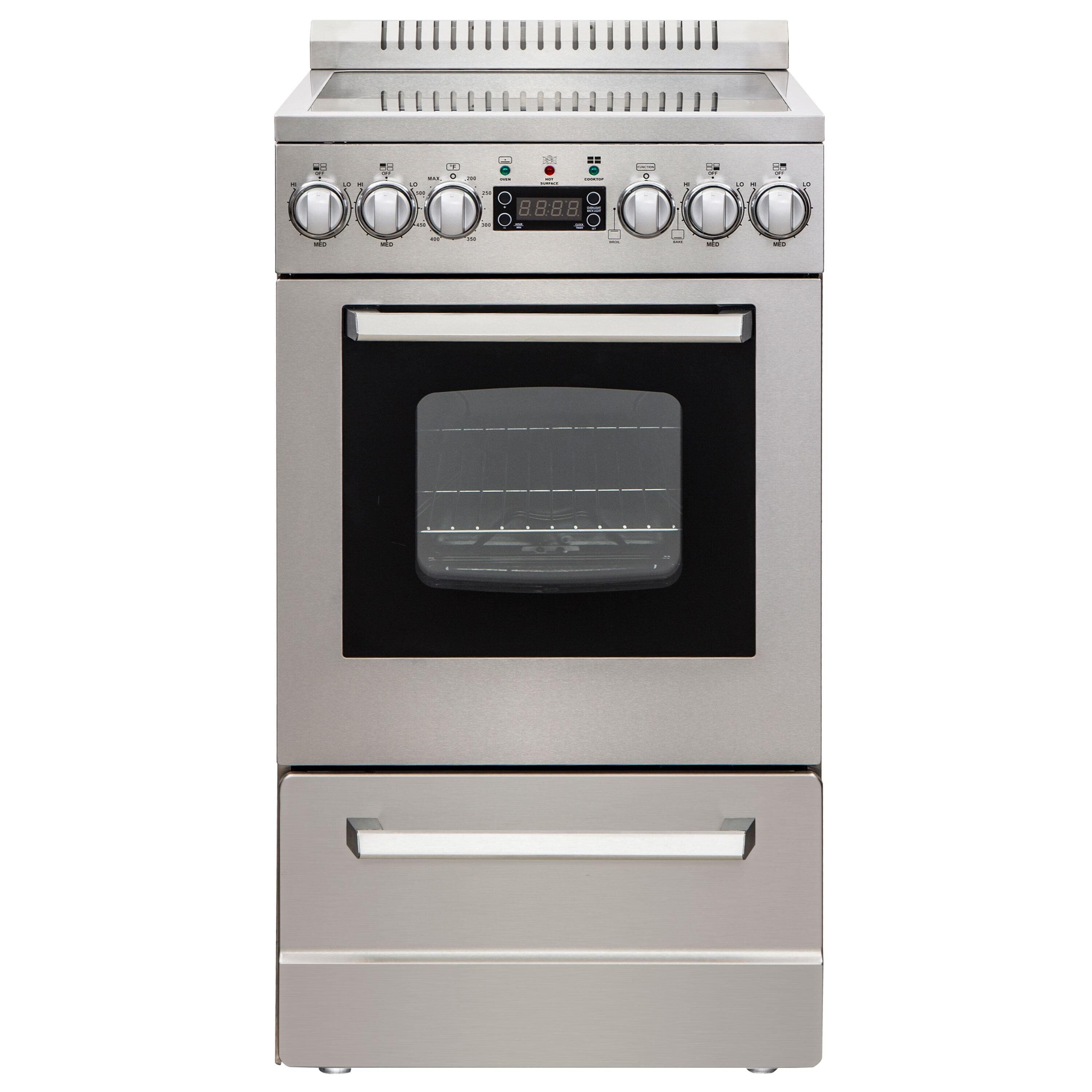 Avanti DER20P3S 2.0 Cu. Ft. ELITE Series Stainless Electric Range
