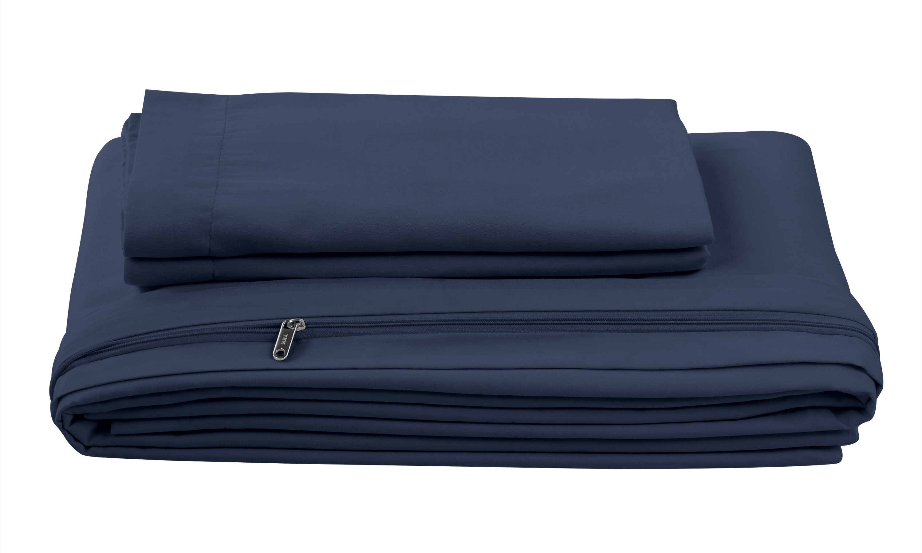 Ienjoy Home Home 3 -Piece Navy Full/Queen Duvet cover Set